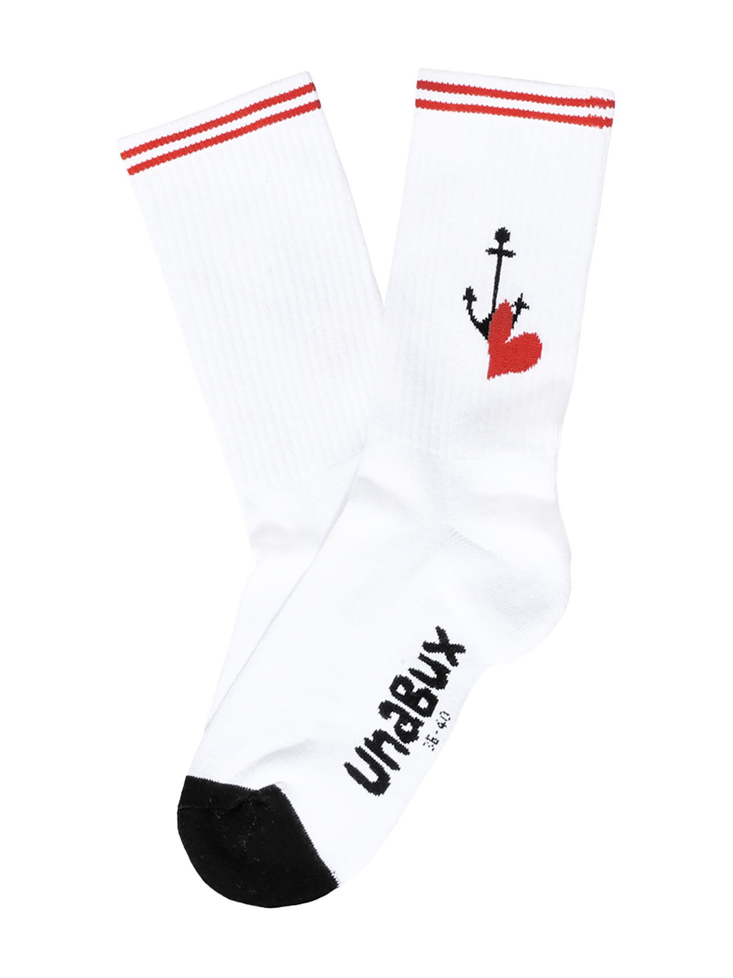 UnaBux Sportsocken Touchdown (5-Paar) Laufsocken, Trainingssocken, Fitnesssocken