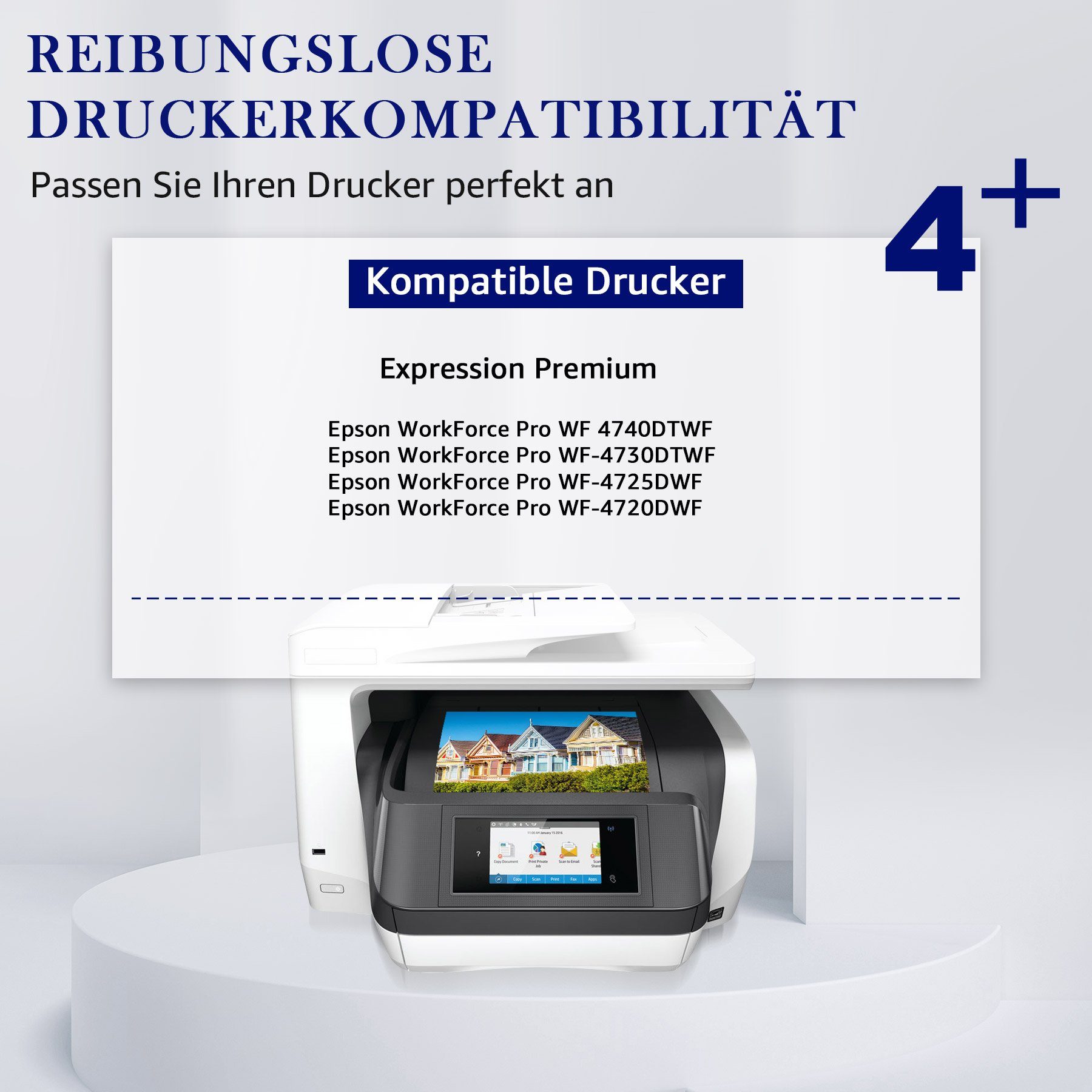 1 35XL MOOHO Gelb Tintenpatrone Schwarz für Schwarz / EPSON Cyan 35 1x XL Ersatz (0-tlg)