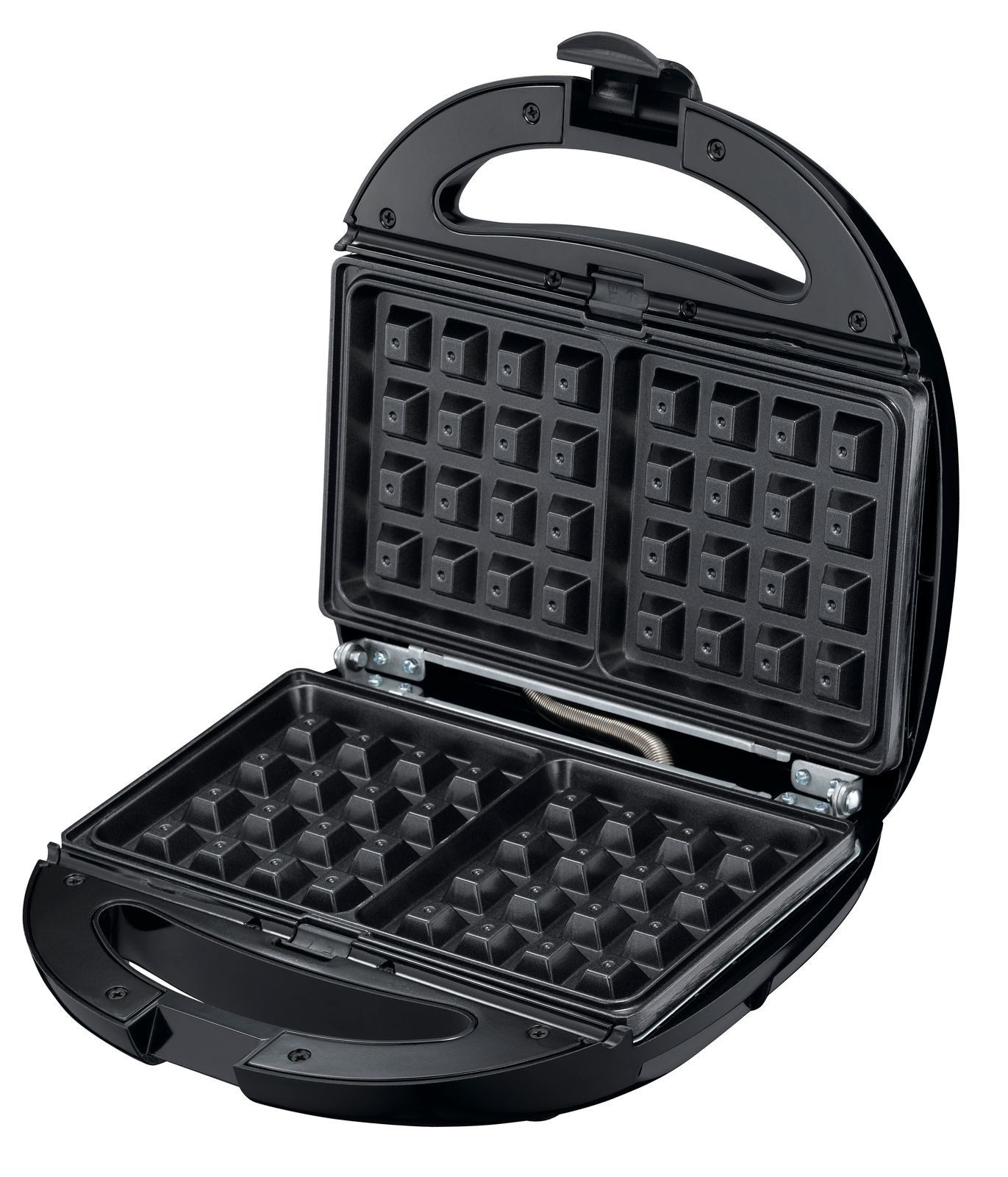 BURI Sandwichmaker Sandwichmaker 3in1 Waffeleisen Kontaktgrill Sandwichtoaster antihaft