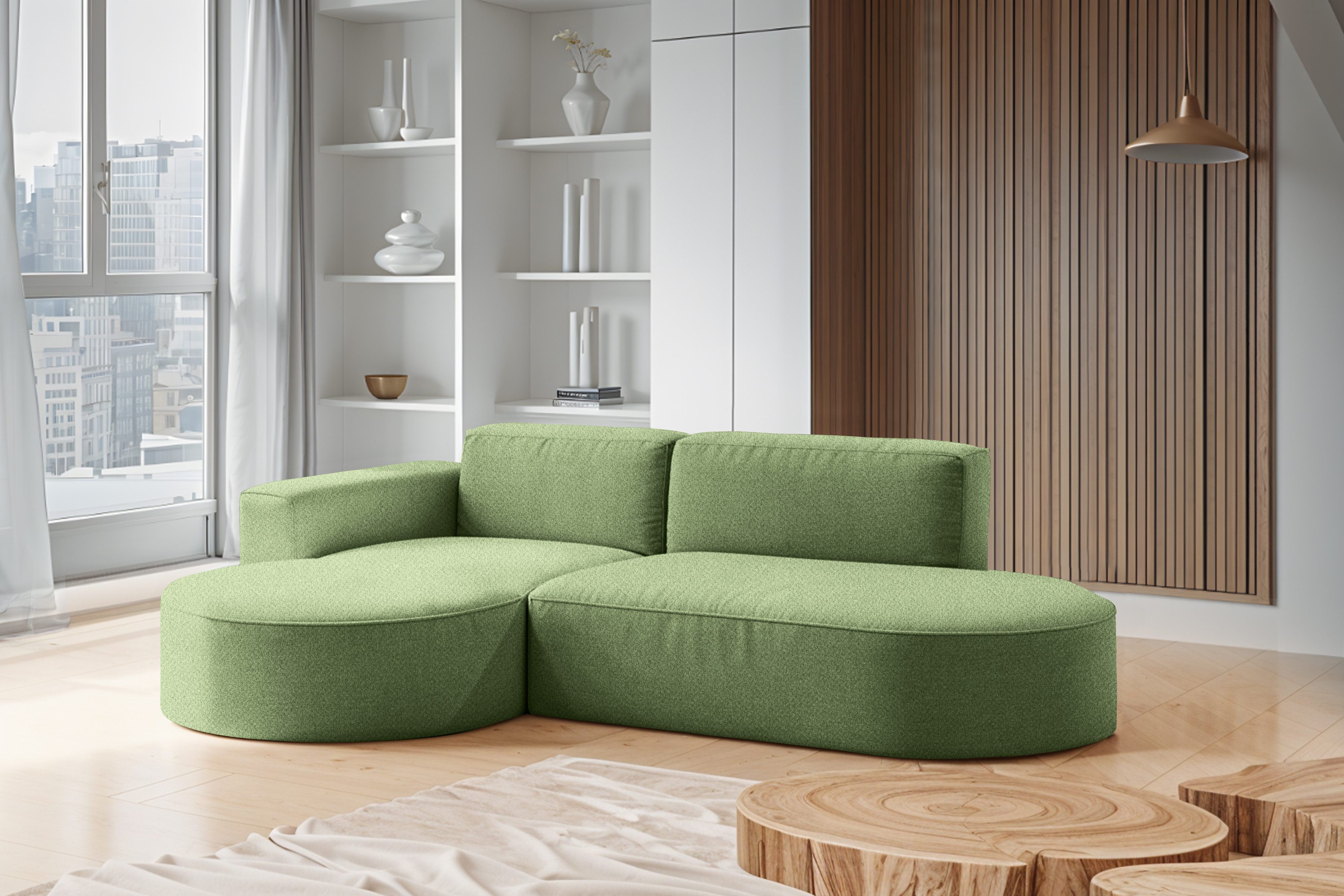 Kaiser Möbel Ecksofa Modernes L-förmiges Designer günstig online kaufen