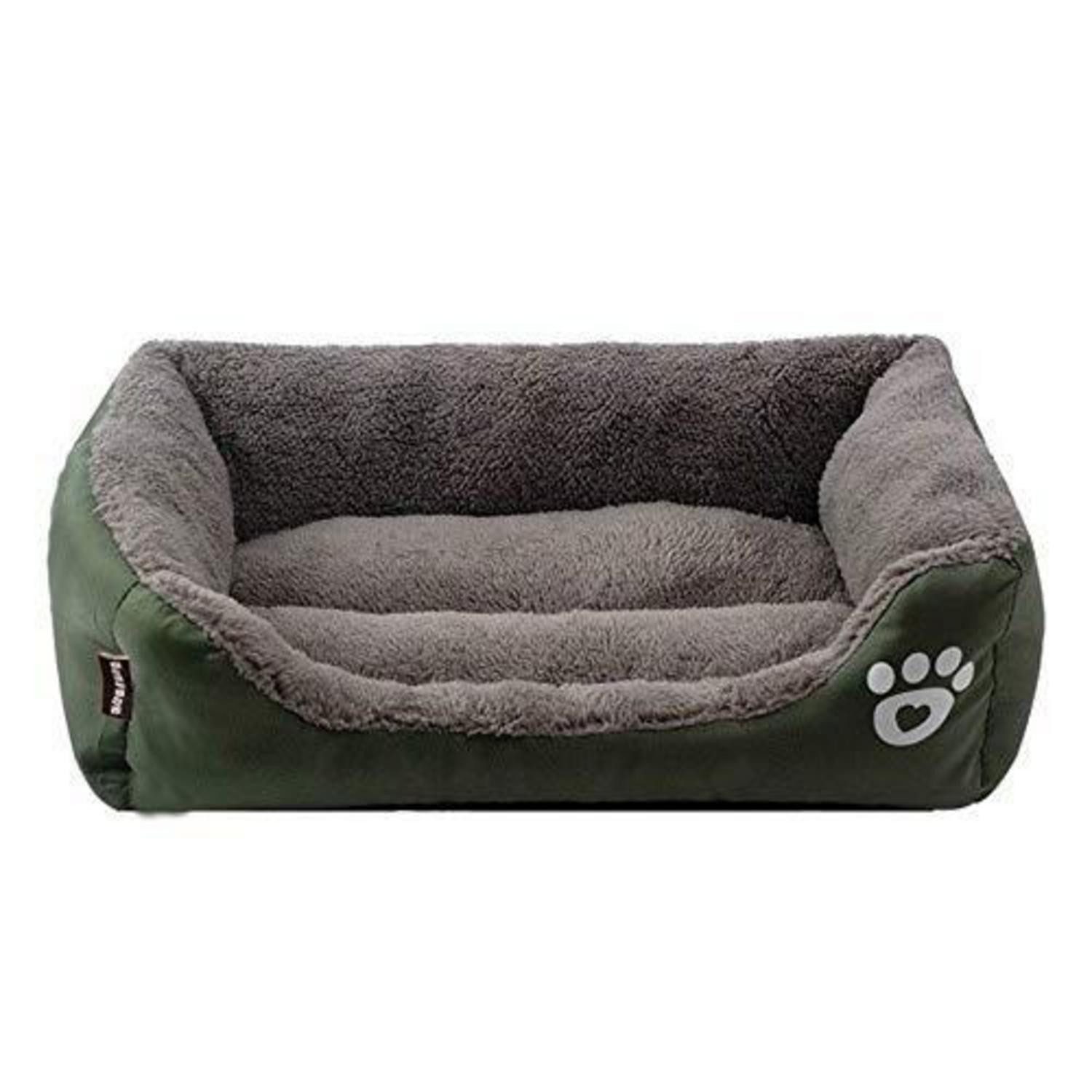 LuxusKollektion Hundebett Hundebett XXL Army Grün