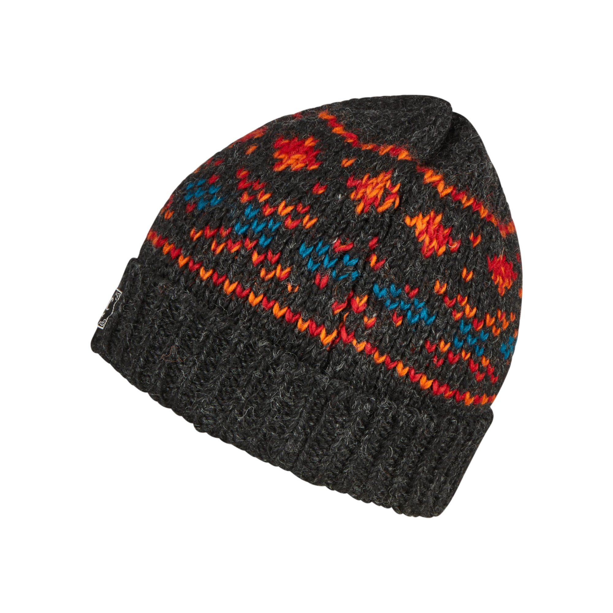 THC Natural Line Strickmütze THC Schafwoll Rollcap 819 (1 Stück, 1-St., 1 Stück) Innenfutter: Fleece