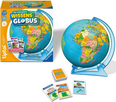 Ravensburger Globus tiptoi® Der interaktive Wissens-Globus, Made in Europe, FSC® - schützt Wald - weltweit