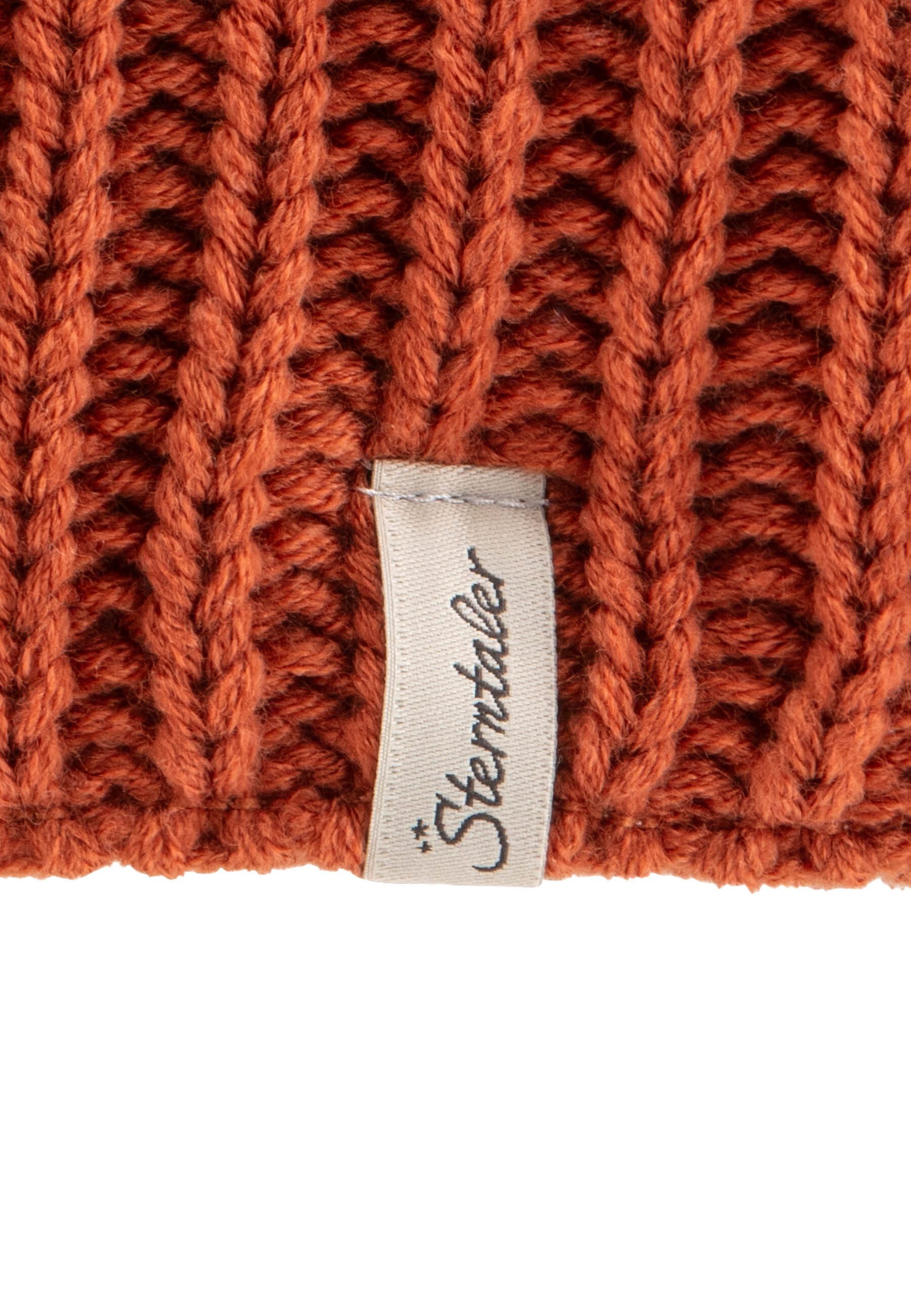 Sterntaler® Strickschal Strick-Schlauchschal uni, (1-St)