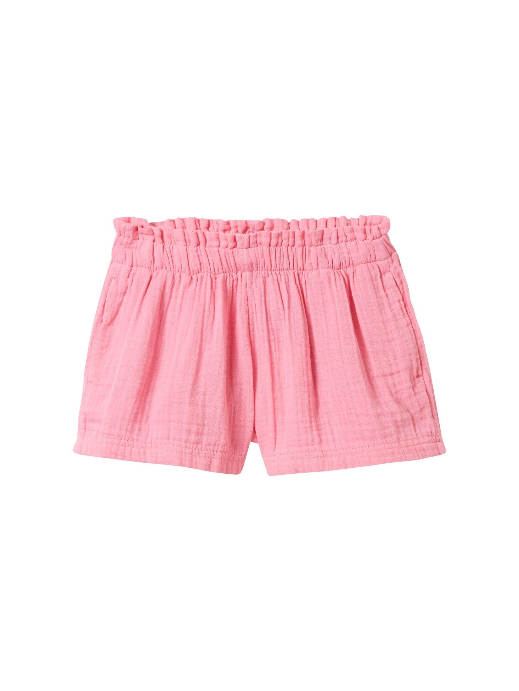 TOM TAILOR Shorts Shorts mit Bio-Baumwolle