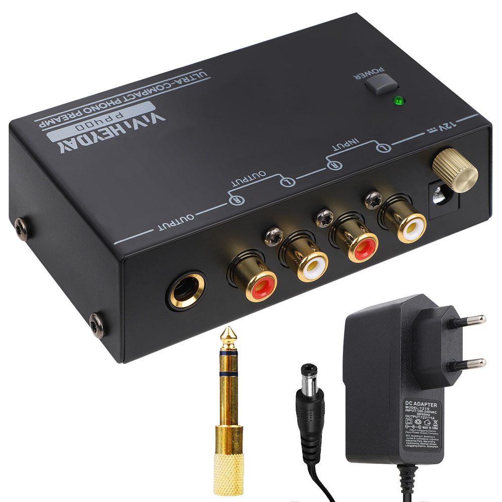 Kompakter Phono-Vorverstärker, Phono Preamp Vorverstärker