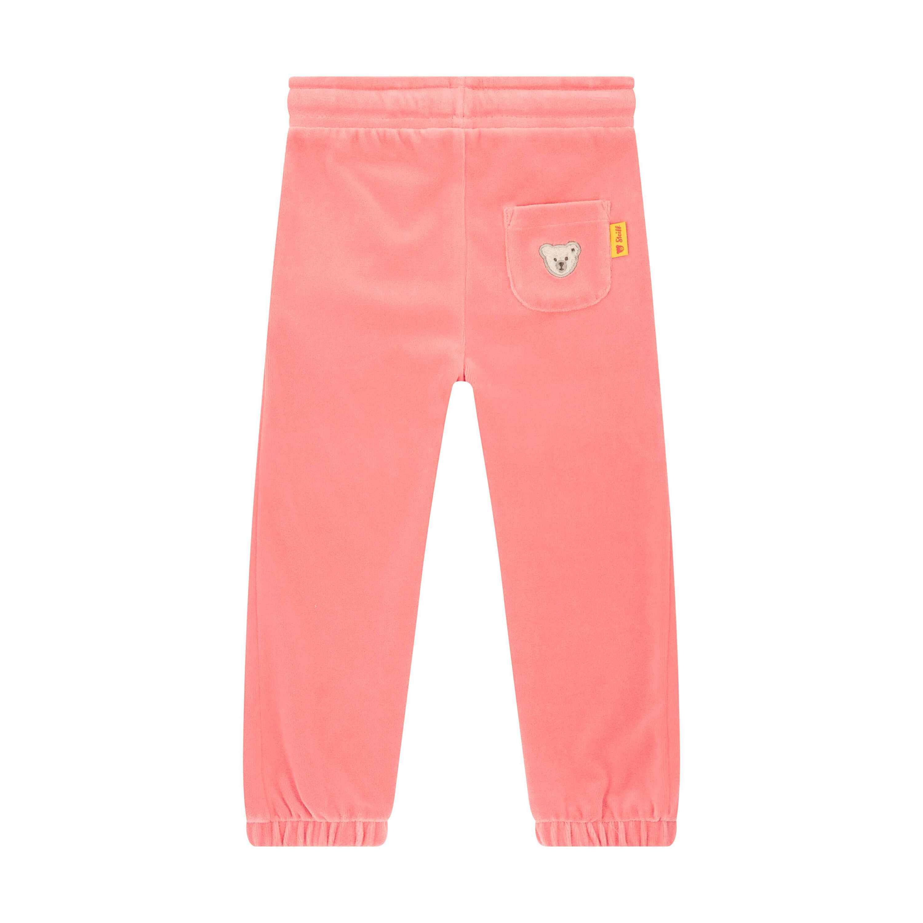 Steiff Jogginghose Jogginghose Woodland, Softbund, verstellbarer Bund
