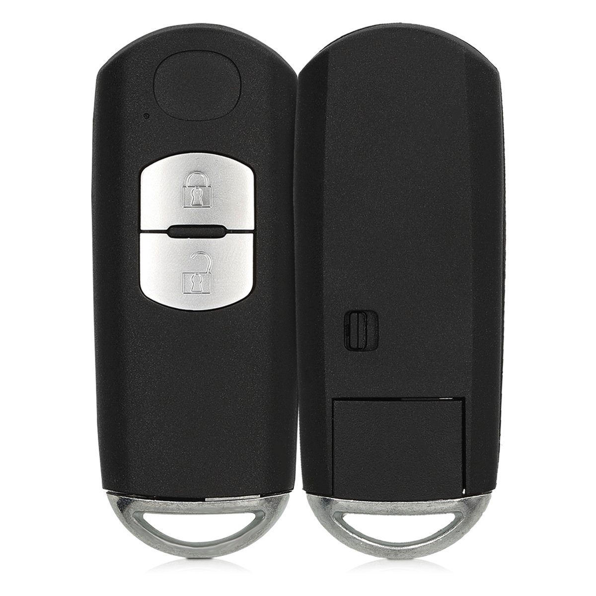 kwmobile Schlüsseltasche Gehäuse für Mazda Autoschlüssel, ohne Transponder Batterien Elektronik - Auto Schlüsselgehäuse