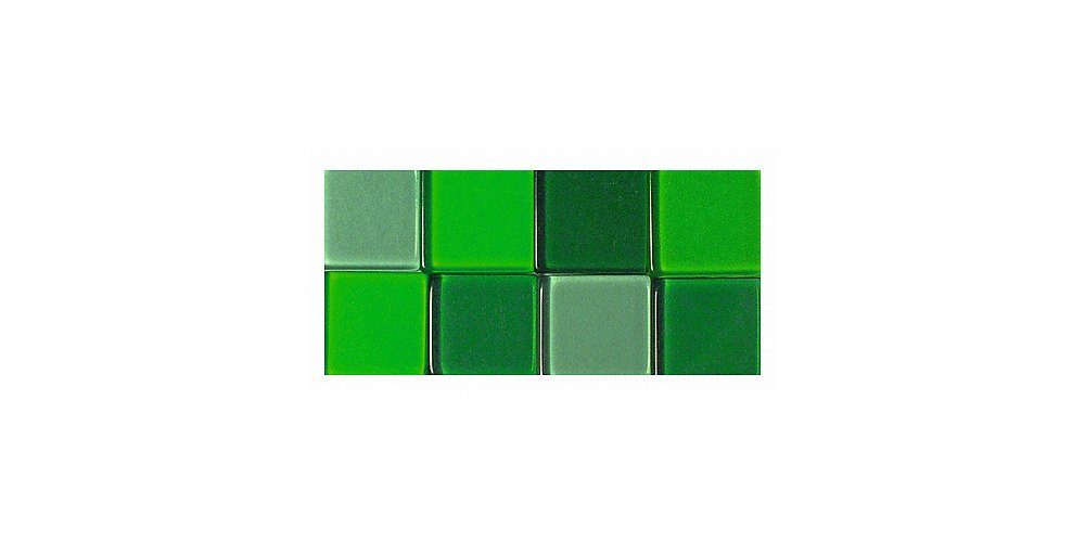 Rayher Dekoobjekt Mosaik Acrylglassteine (205 Jade Stück St), 205 Quadratisch