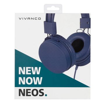 Vivanco Smartphone-Headset (Extraweiche Ohrpolster für dauerhaften Tragekomfort, Einseitige K)