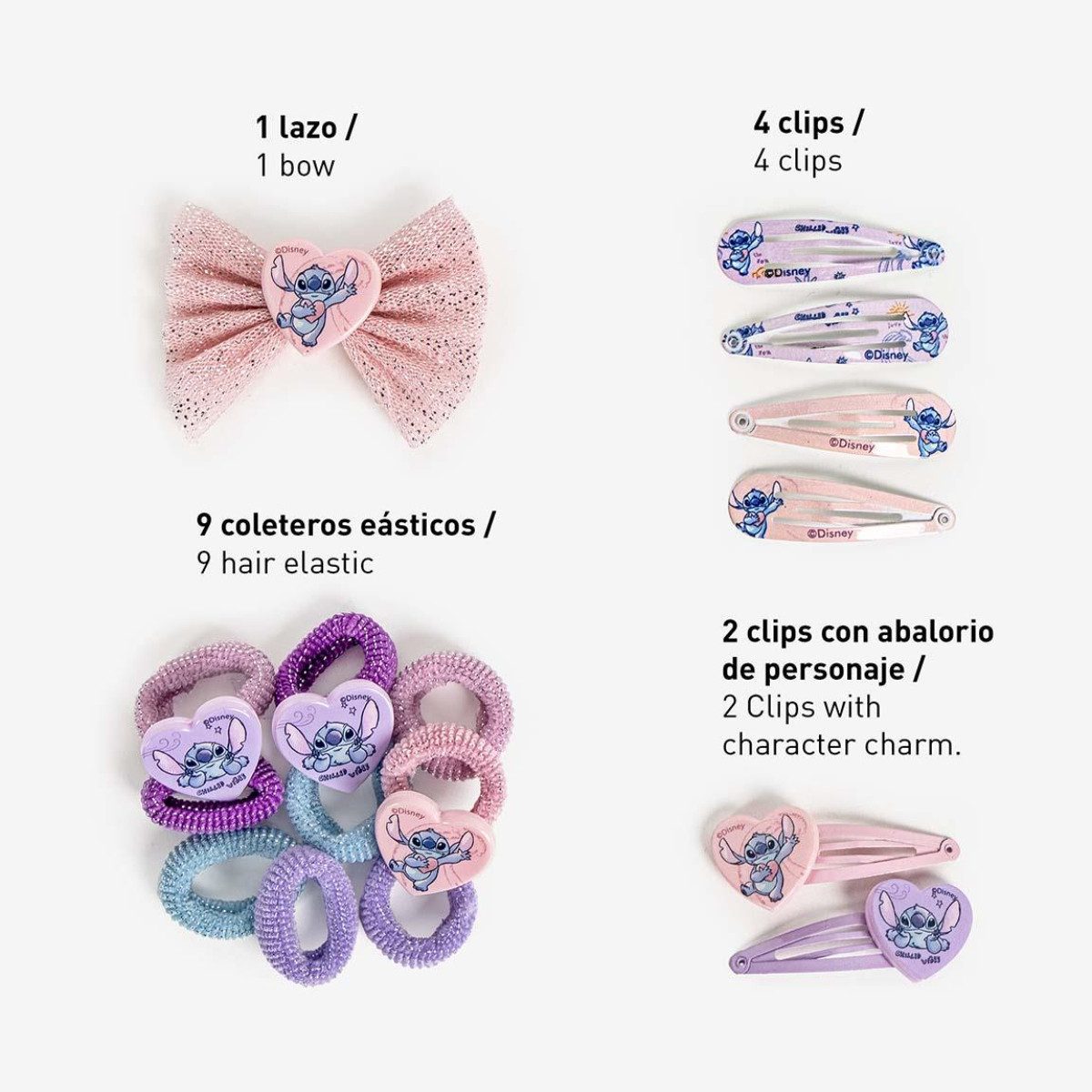 Disney Beautycase Stitch Beauty Spielset für fantasievolle Styling Spiele