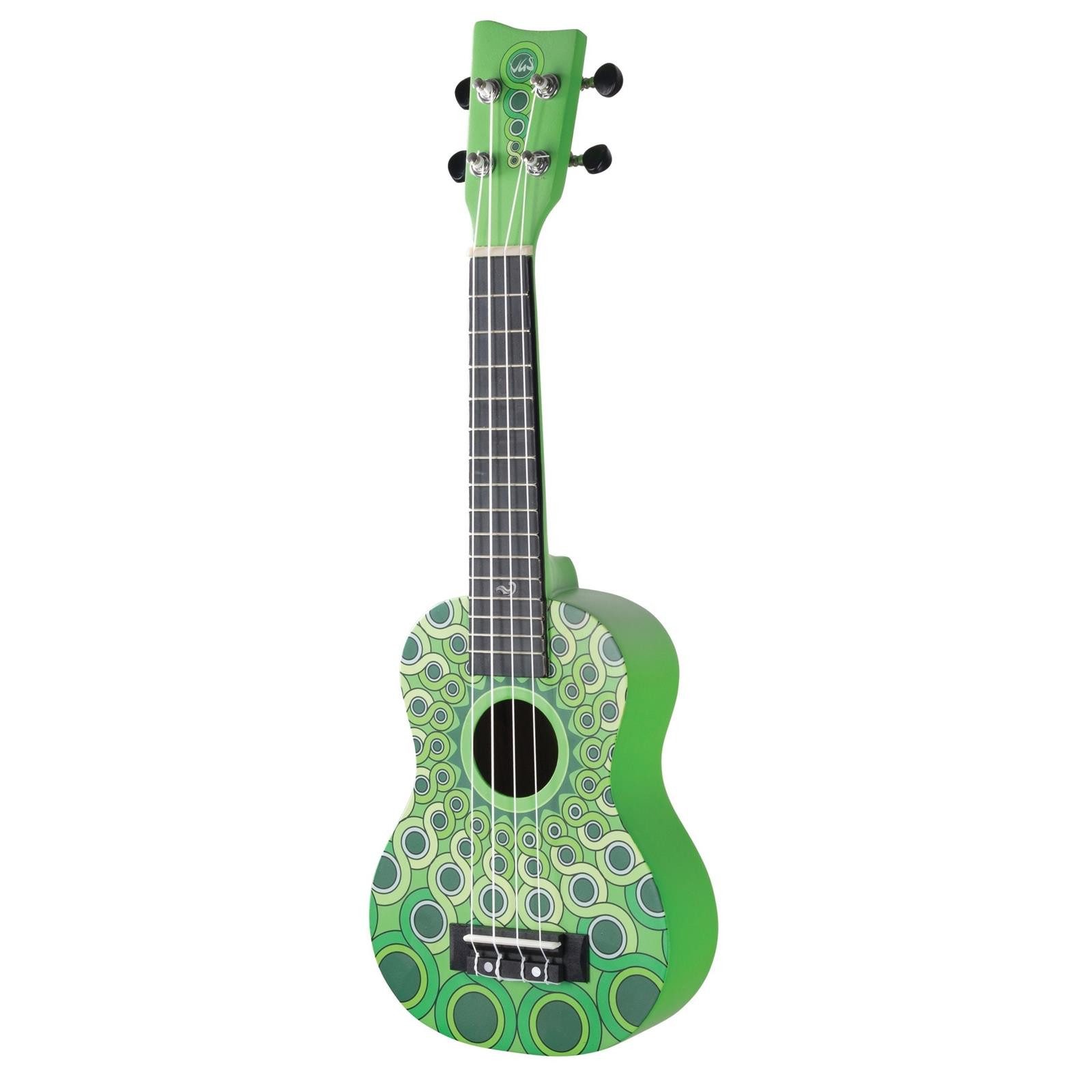 Gewa Ukulele GEWA Sopran Ukulele Manoa Waimea Grün W-SO-MG