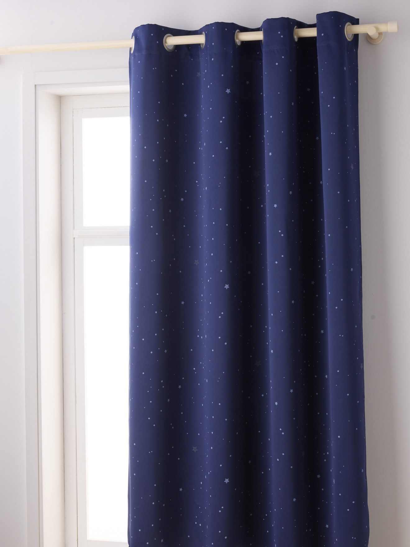 vertbaudet Vorhang Kinderzimmer Verdunkelungsvorhang, Leuchtmotive, Polyester
