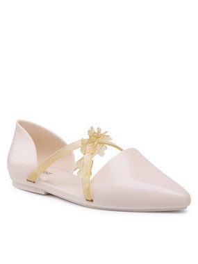 MELISSA Halbschuhe Pointy Striple Fly Ad 33638 Beige AB974 Schnürschuh