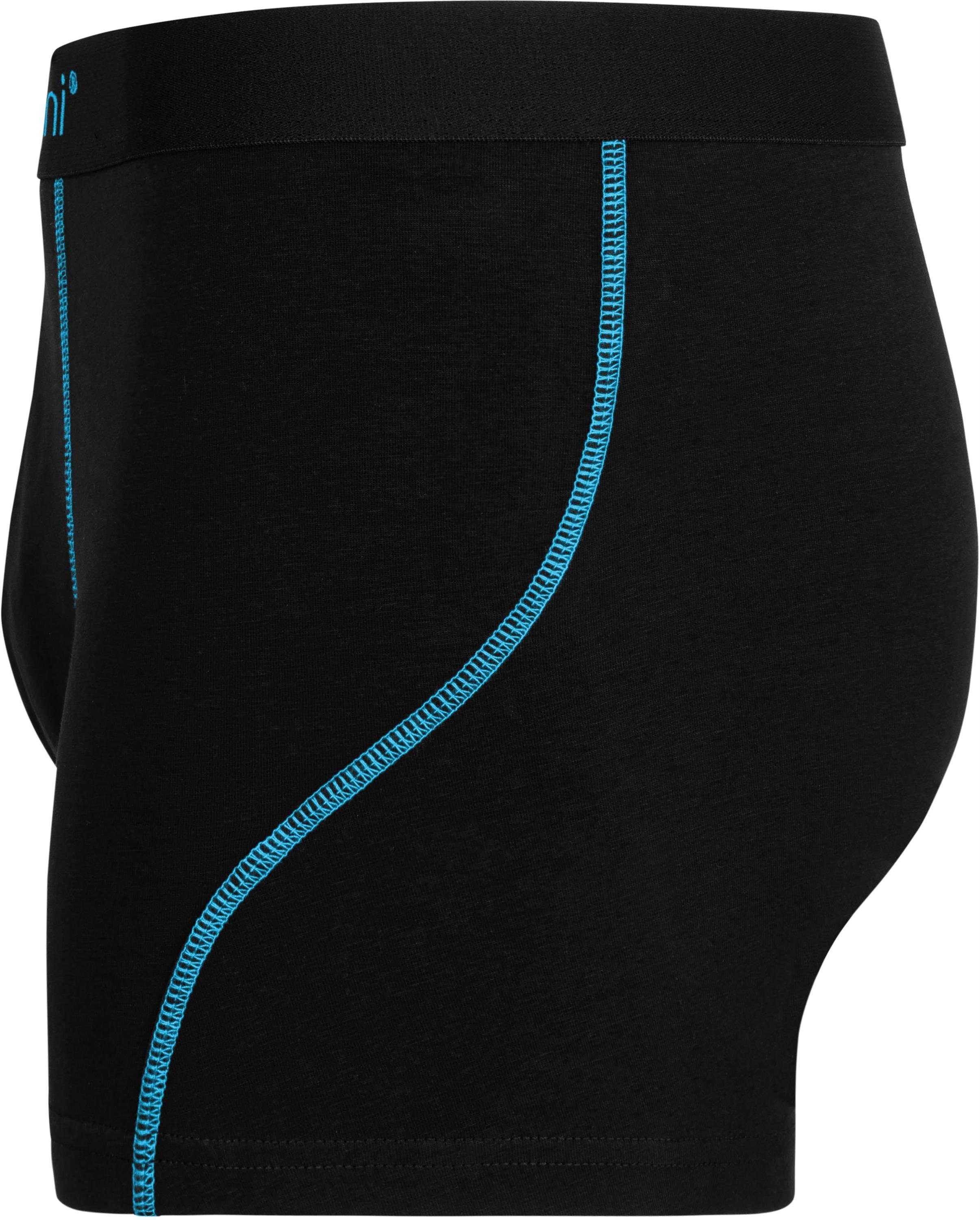 normani Boxershorts 6 weiche für aus Boxershorts Türkis atmungsaktiver Männer aus Unterhose Baumwolle Baumwolle