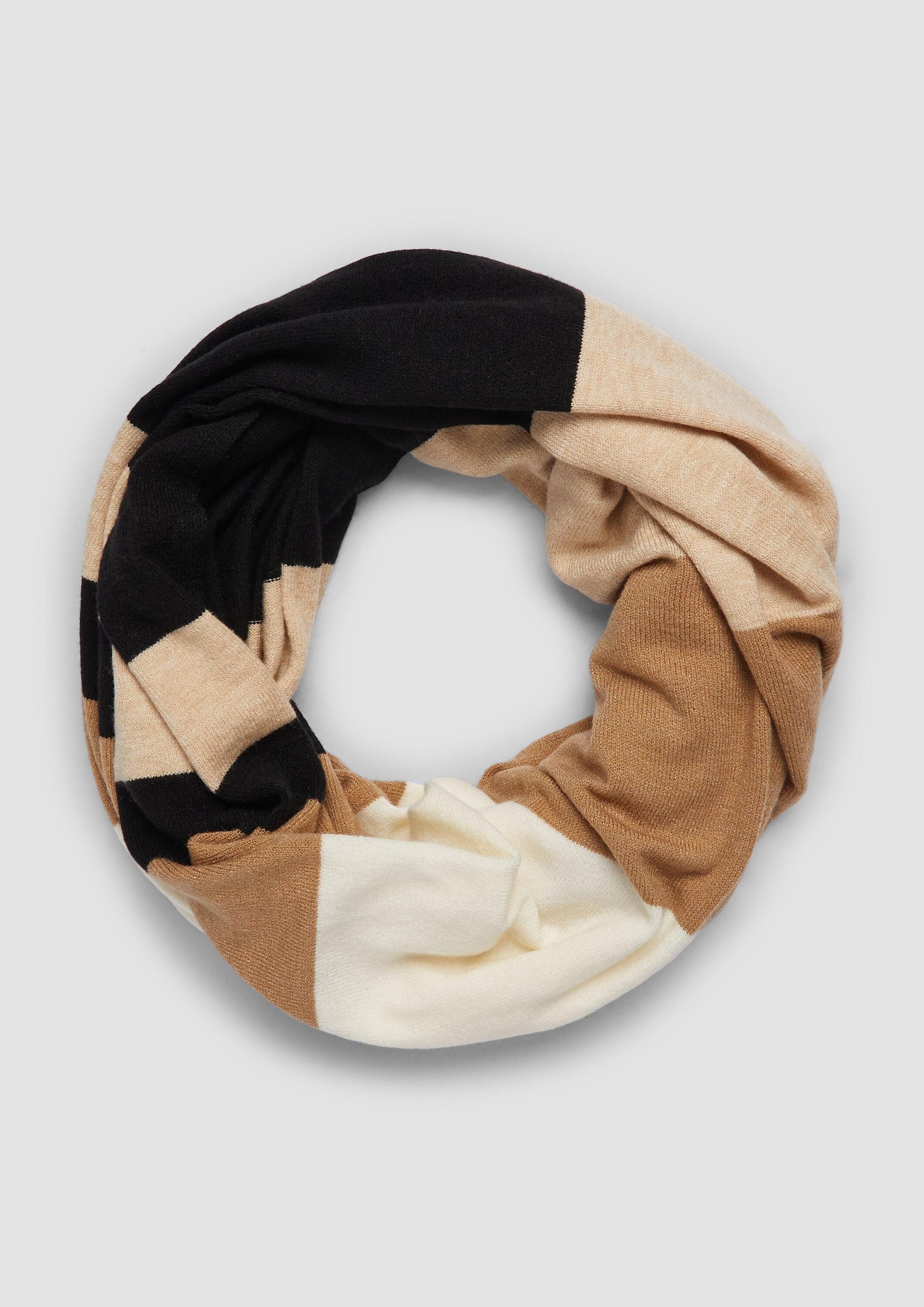 s.Oliver Loop Snood, Lässiger Feinstrick-Loopschal mit günstig online kaufen