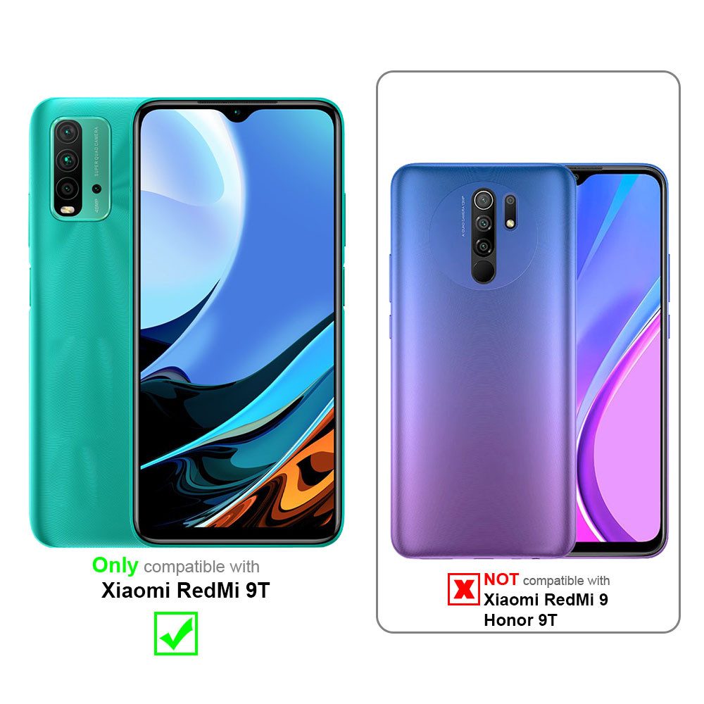 Cadorabo Handyhülle für Xiaomi RedMi 9T Hülle Xiaomi RedMi 9T, Flexible Case Handy Schutzhülle - Hülle - Back Cover 360° Grad