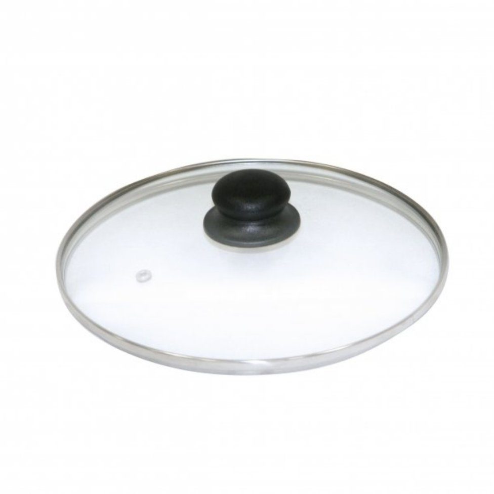 axentia Topfdeckel Glasdeckel, mit Edelstahlrand, Ø 20 cm 222222, (1-tlg)