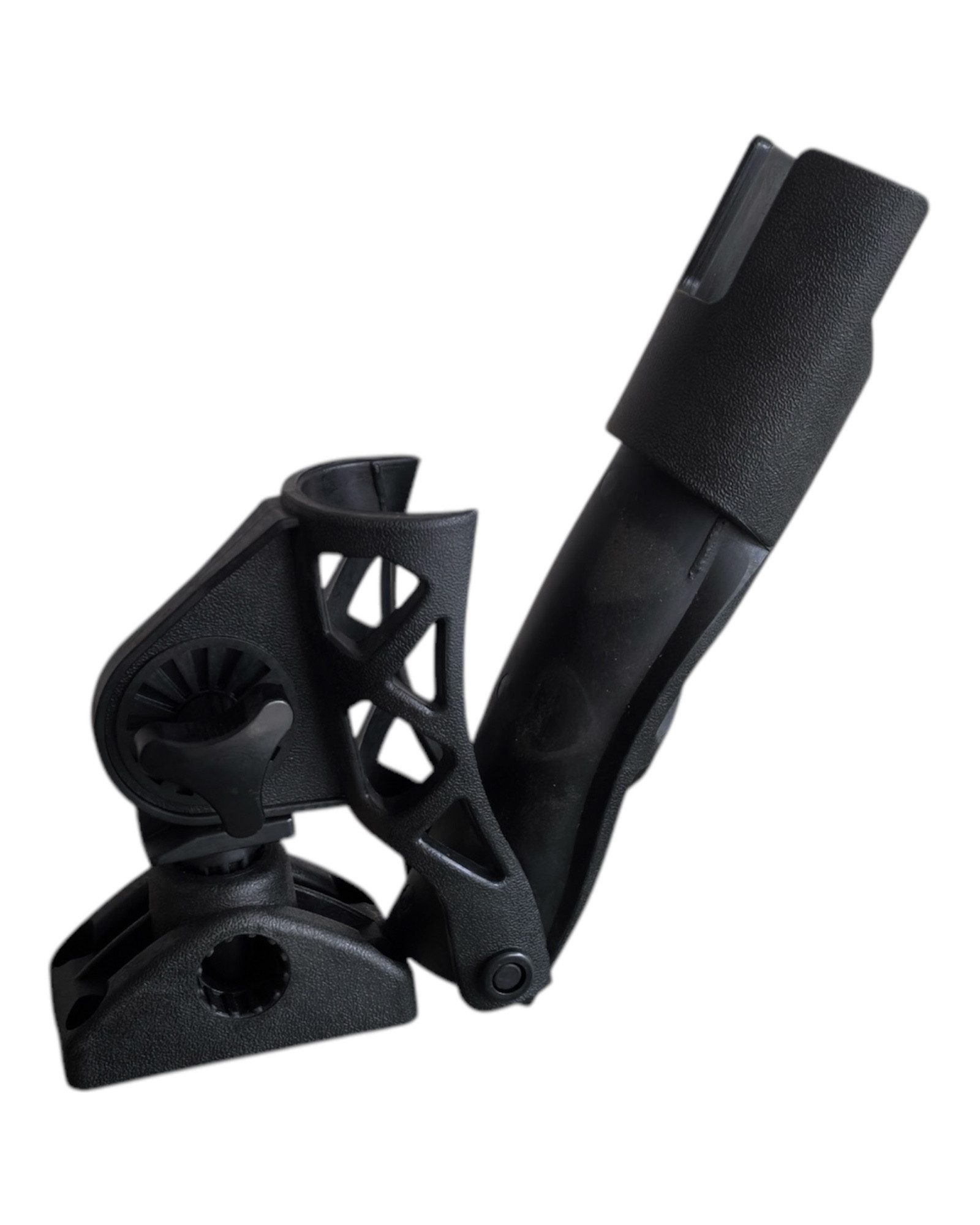 P & K Plastikbindegerät Angelrutenhalter für Boote – 360° drehbar & verstellbar