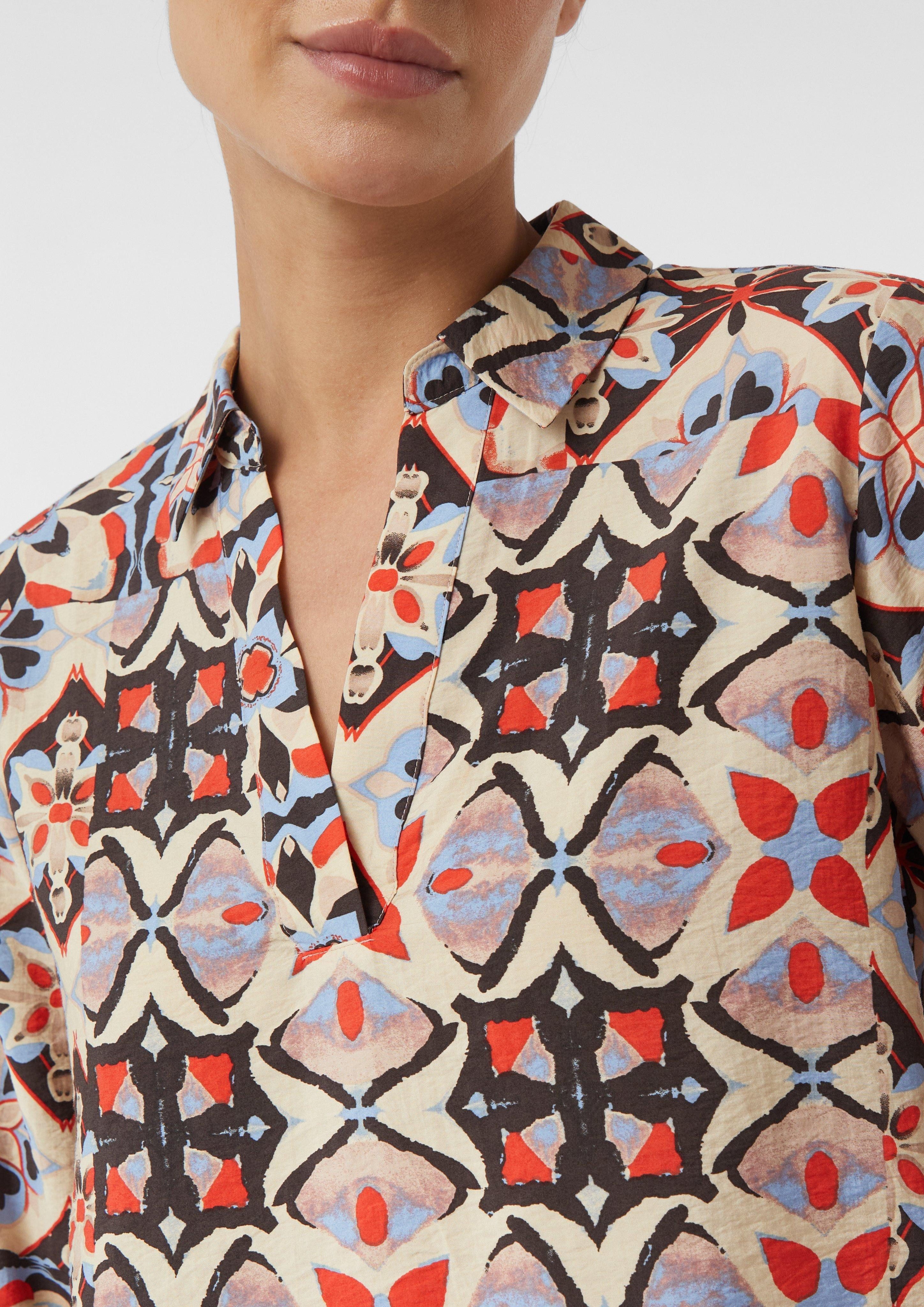 comma casual identity 3/4-Arm-Shirt Tunikabluse mit günstig online kaufen