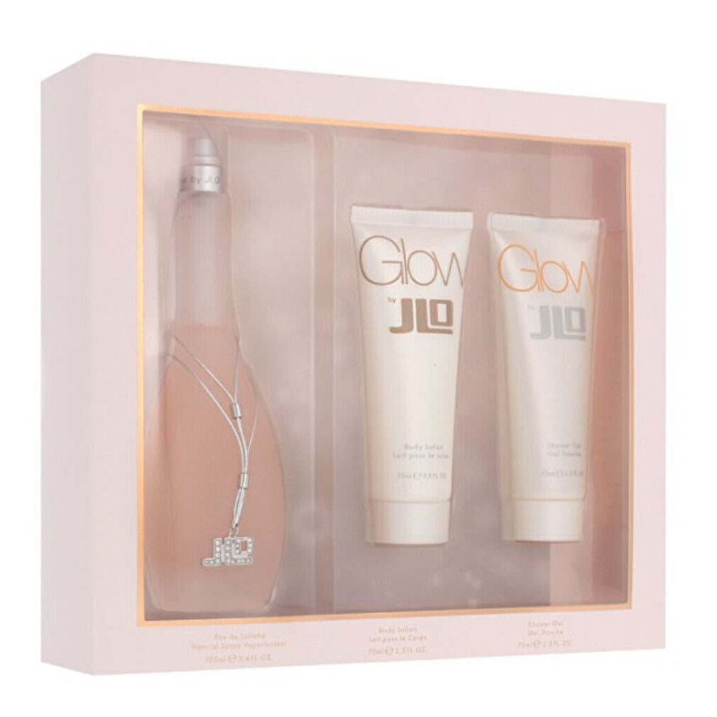 JENNIFER LOPEZ Duft-Set Glow EDT 100 ml + SG 75 ml + BL 75 ml (Frau)