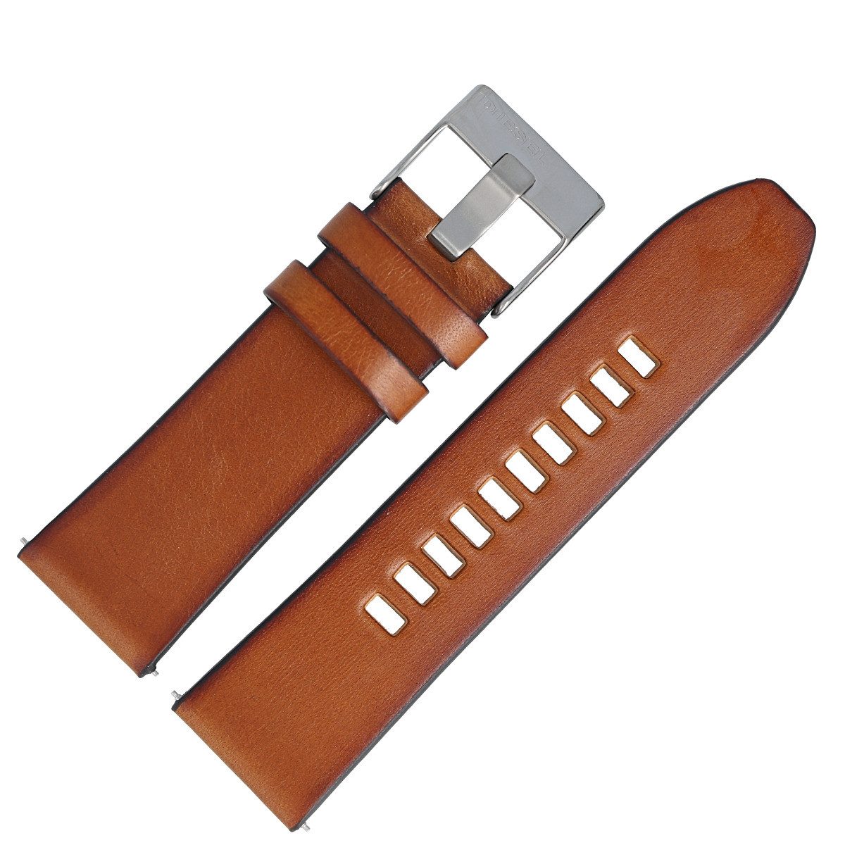 Diesel Uhrenarmband 26mm Leder Braun DZ-4343