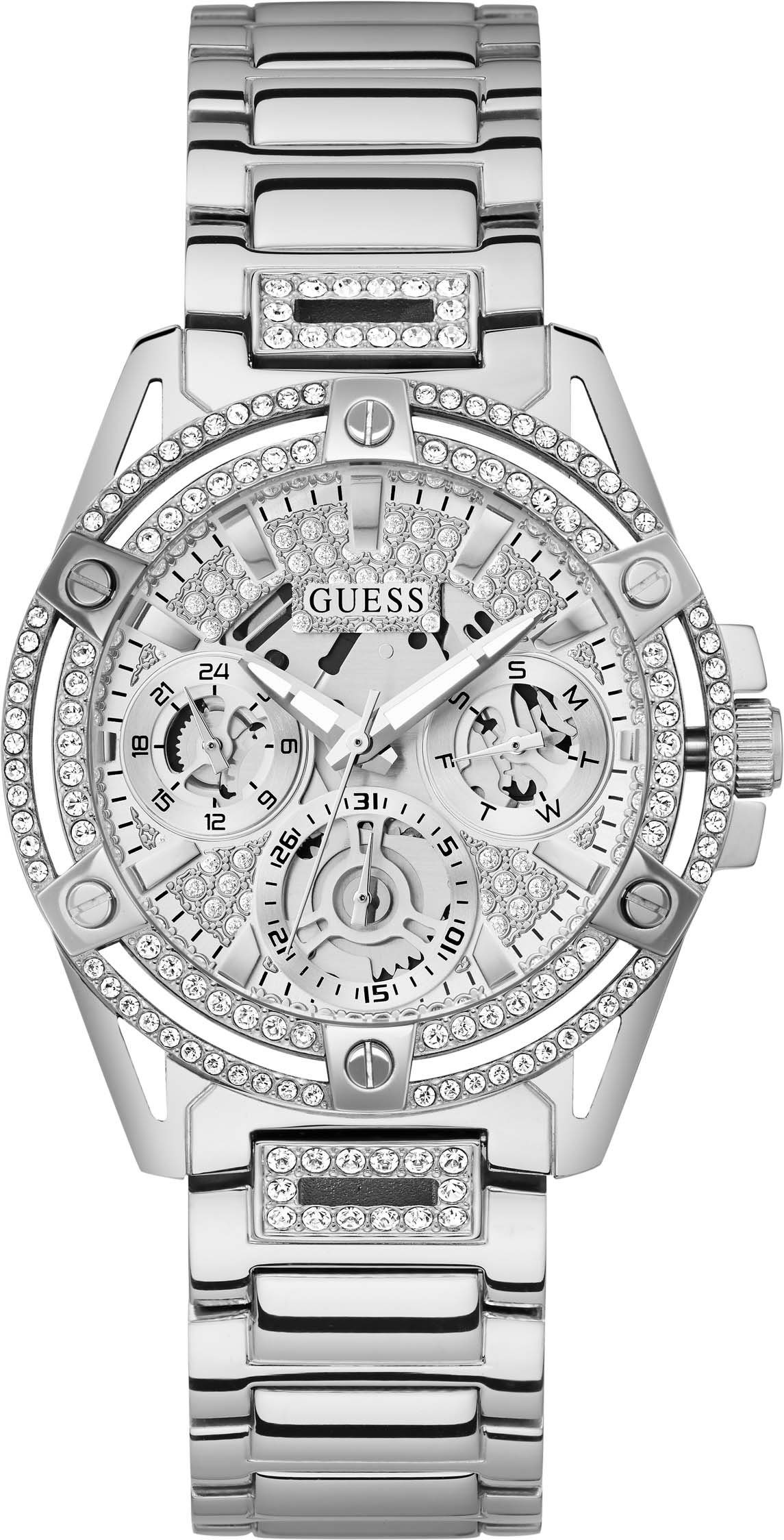 Guess Multifunktionsuhr GW0464L1, Armbanduhr, Quarzuhr, Damenuhr