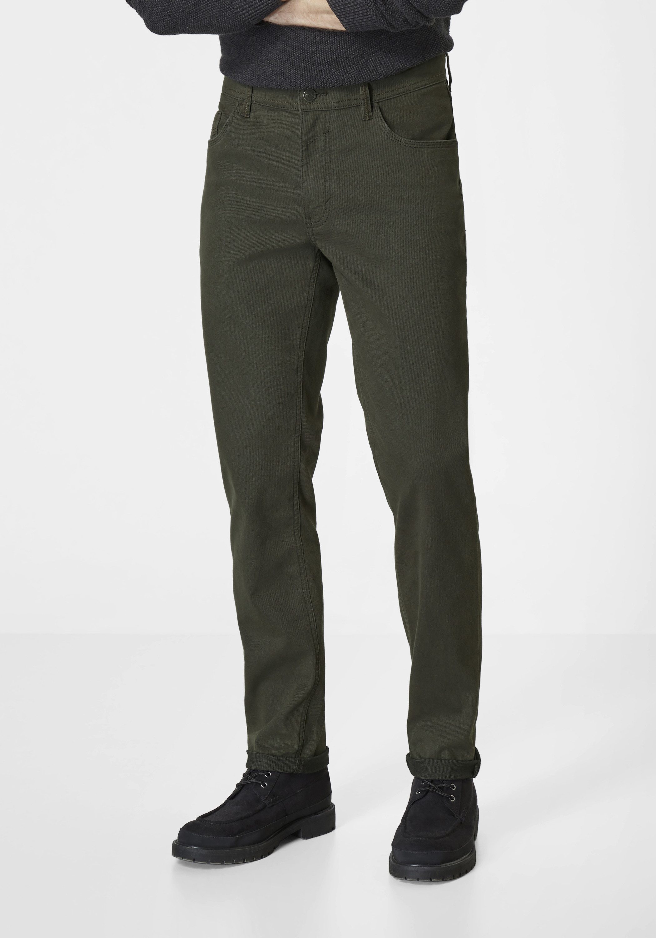 Redpoint Stoffhose MILTON Regular Fit 5-Pocket Hose overdyed mit Stretch günstig online kaufen