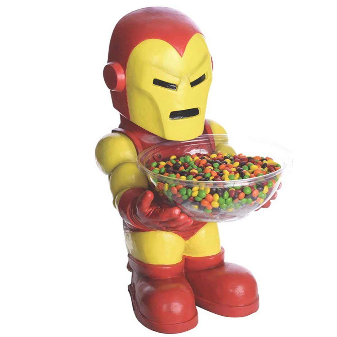Rubie´s Marvel mit mit Statue Man Iron Man Bonbon, Schale), Figur Figur mit Süßigkeitenspender, Merchandise-Figur (Figur Schale Iron Superheld