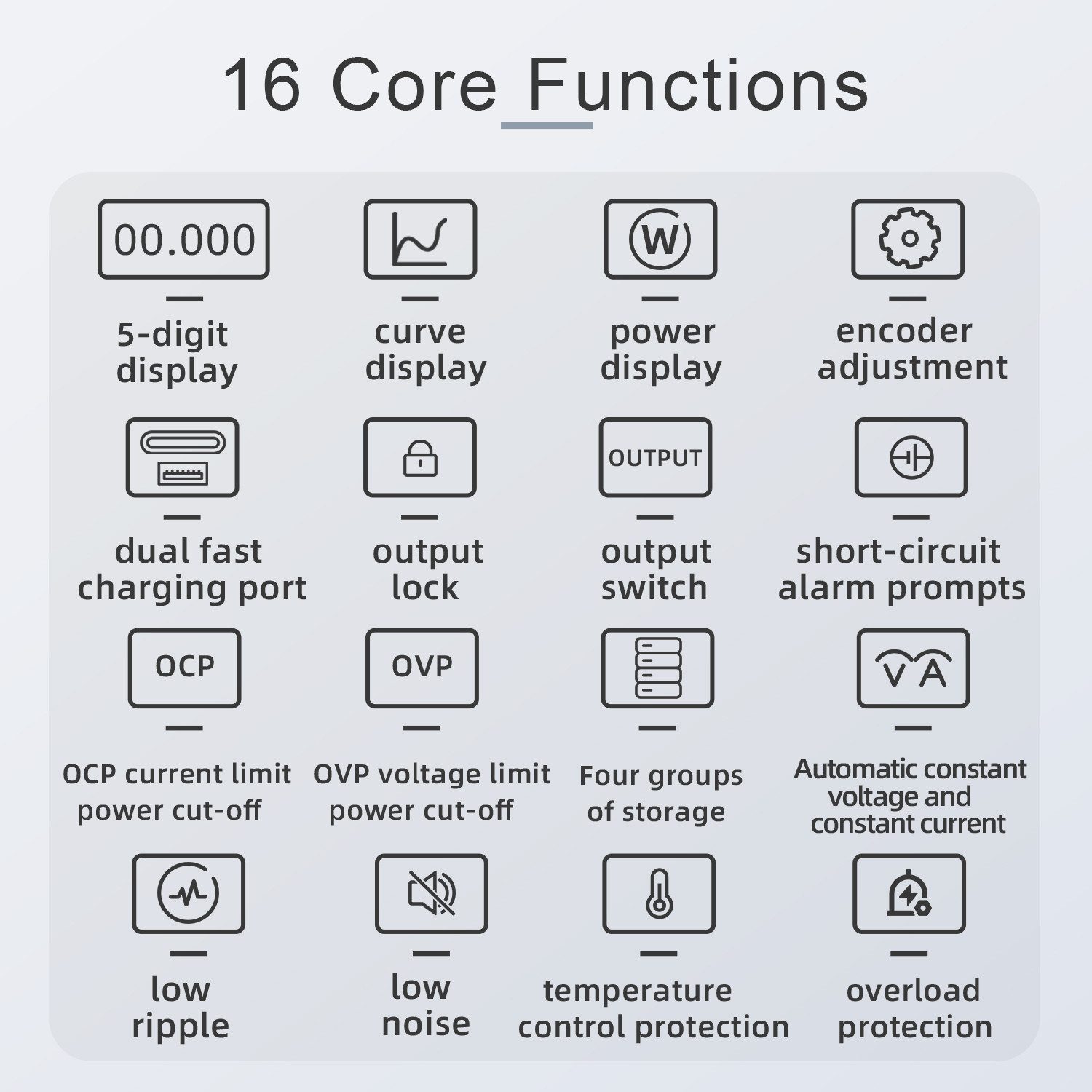 BBG Outdoor Power Station Generator, Black, 220V AC, 30V/10A DC, 300W, Portable Power Storage for Camping, Emergencies and Mobile Charging