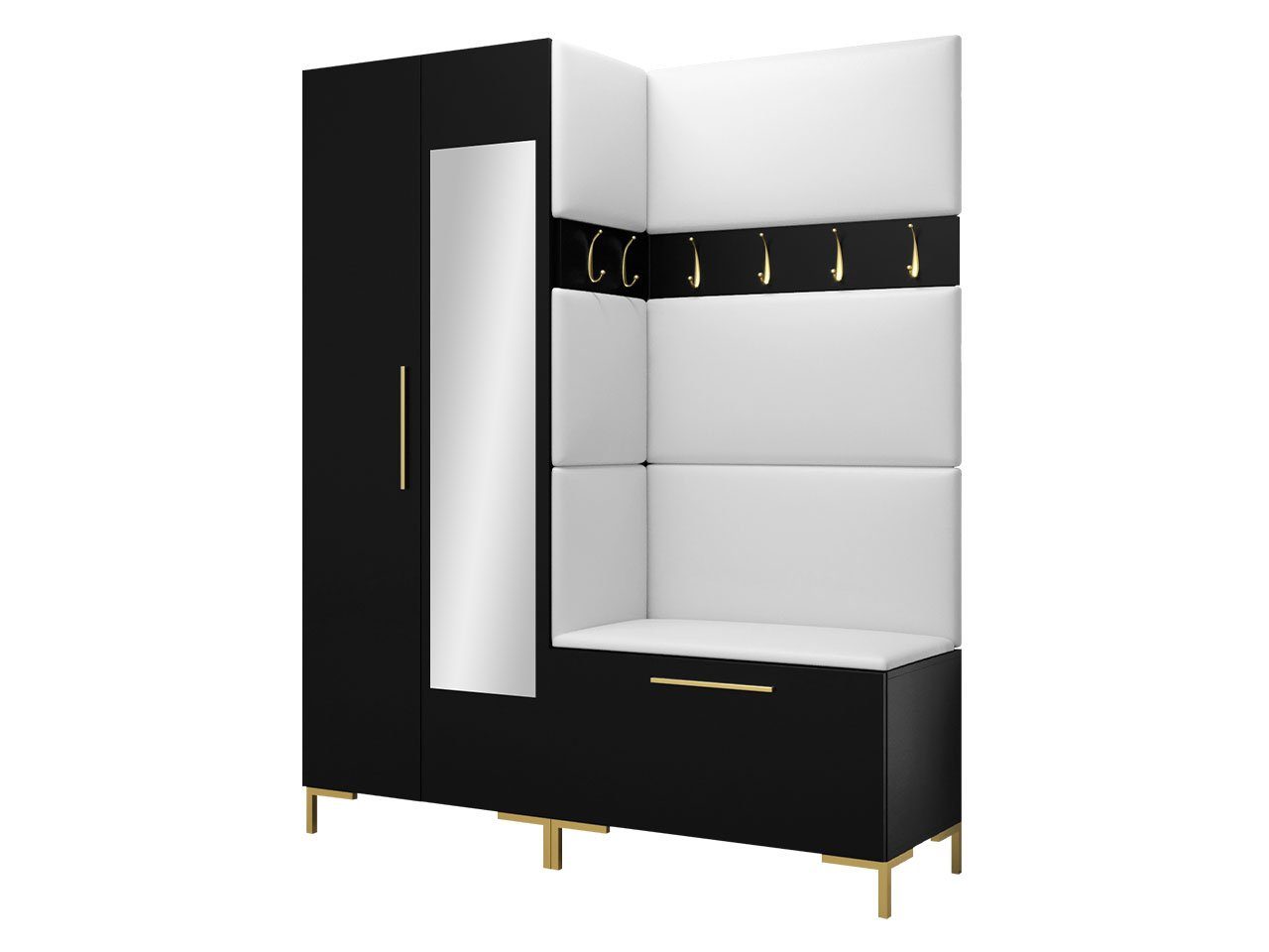MIRJAN24 Garderoben-Set Zilion IX, (Komplett-Set, Schrank günstig online kaufen