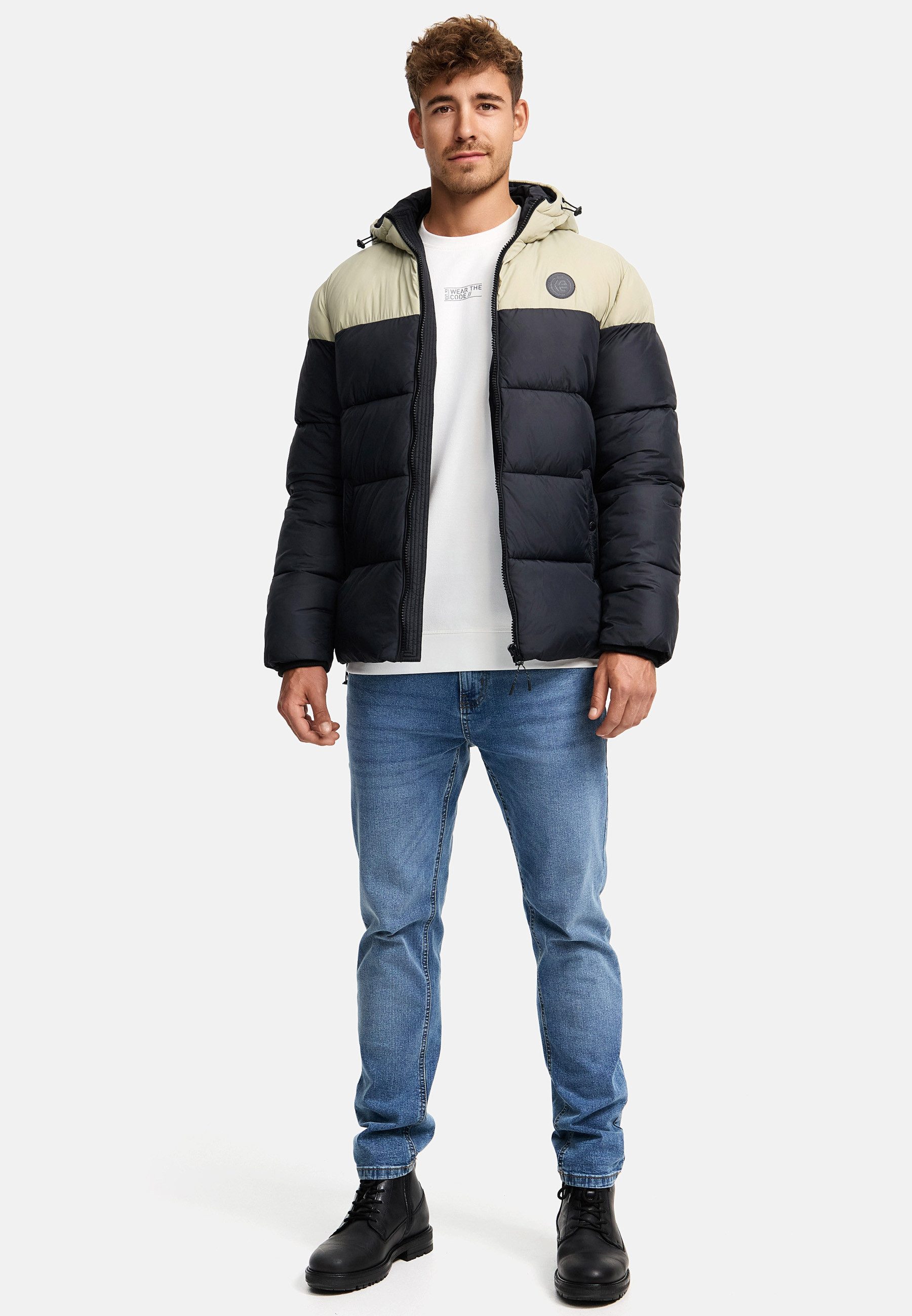 Indicode Winterjacke Herren INBiviano Jacke Winter Herrenjacke