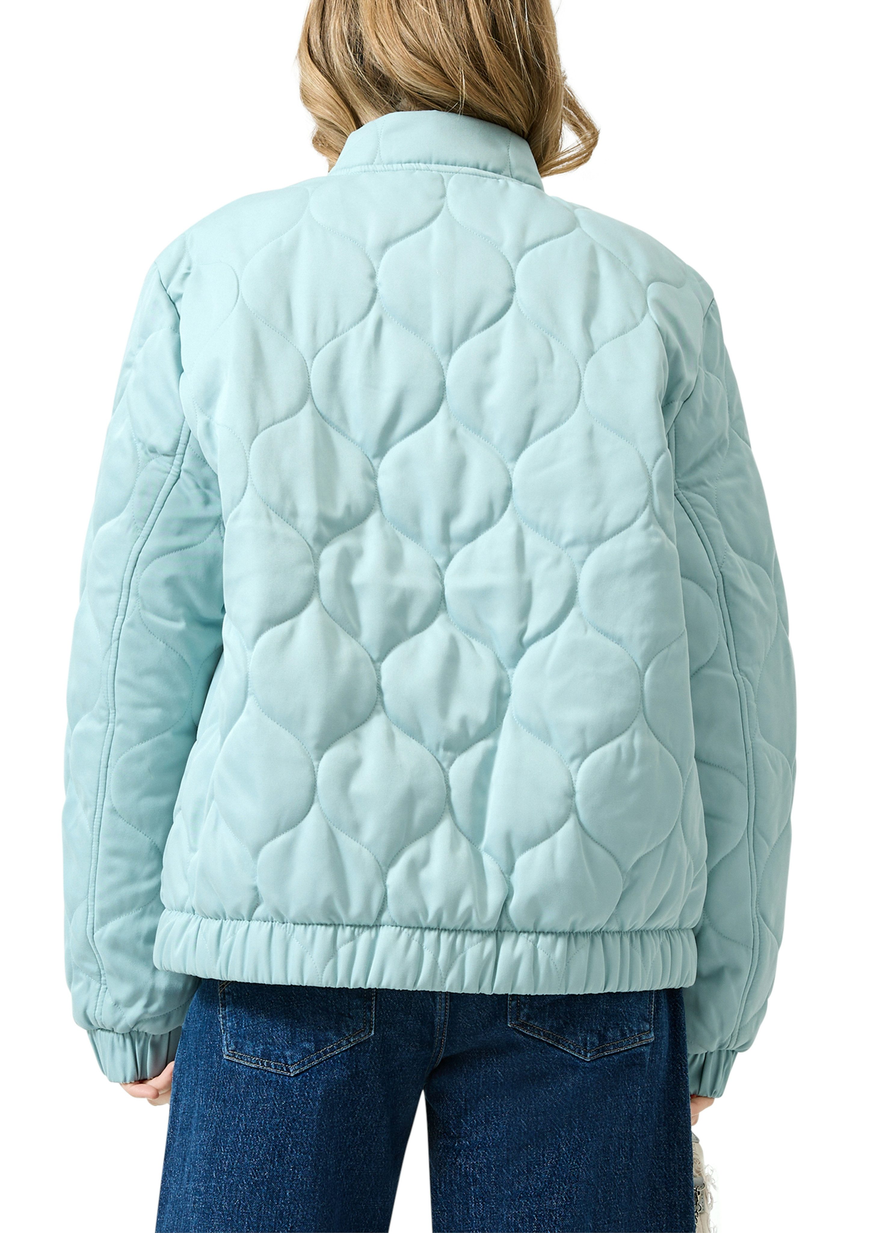 QS Steppjacke im Blouson-Style und mit Druckknöpfen günstig online kaufen