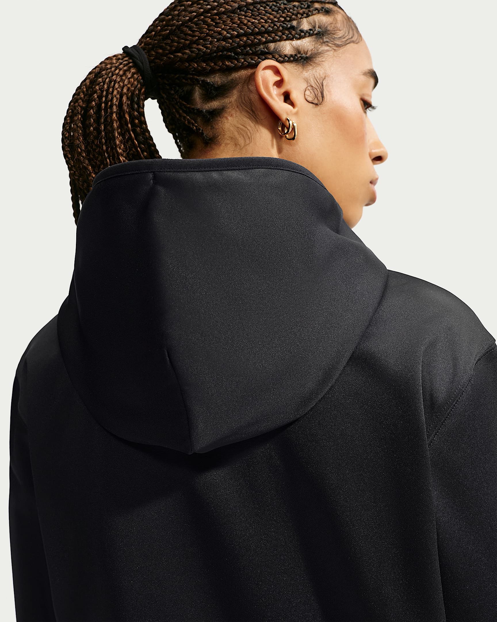 Nike Trainingsjacke W NK TF STDO FLC SPT STD FZ HD auch in großen Größen – Bild 4 von 5