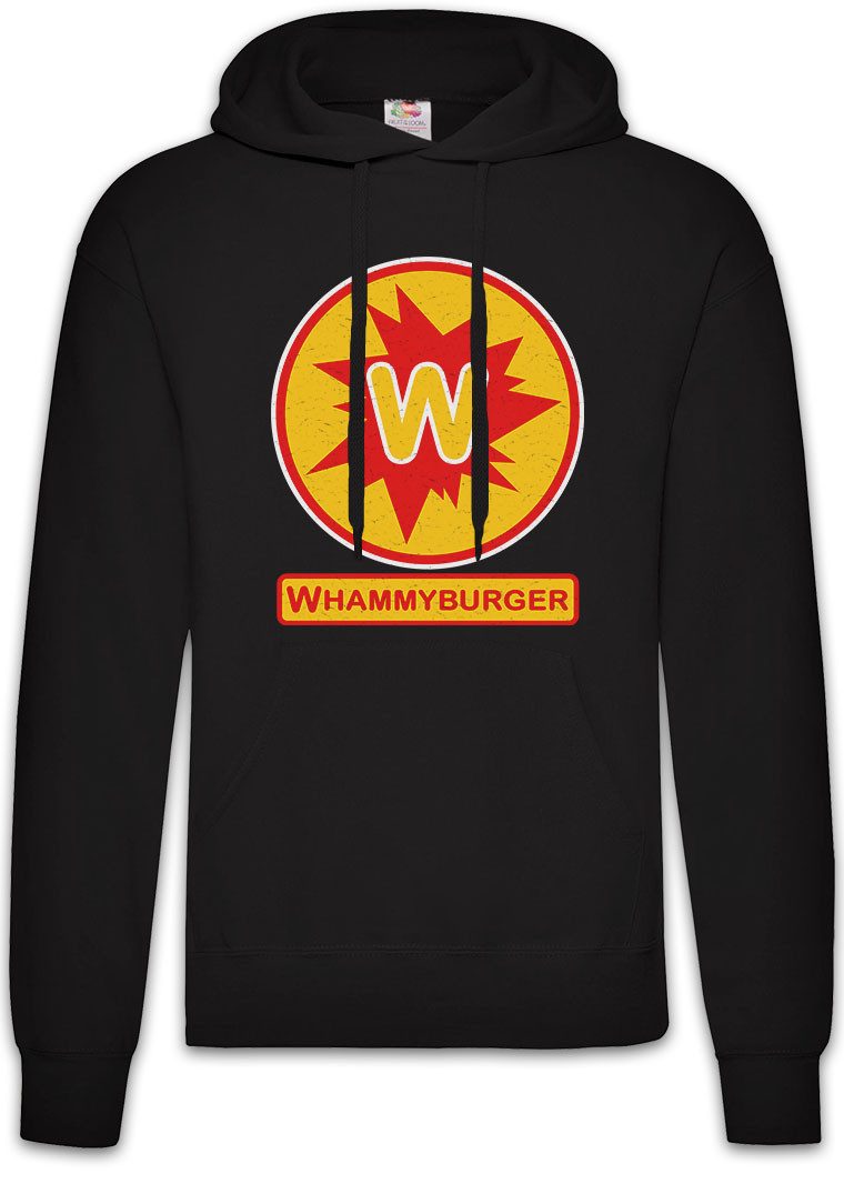 Hoodie Whammyburger Herren Hoodie Down Movie Burger Shop Falling Film Urban
