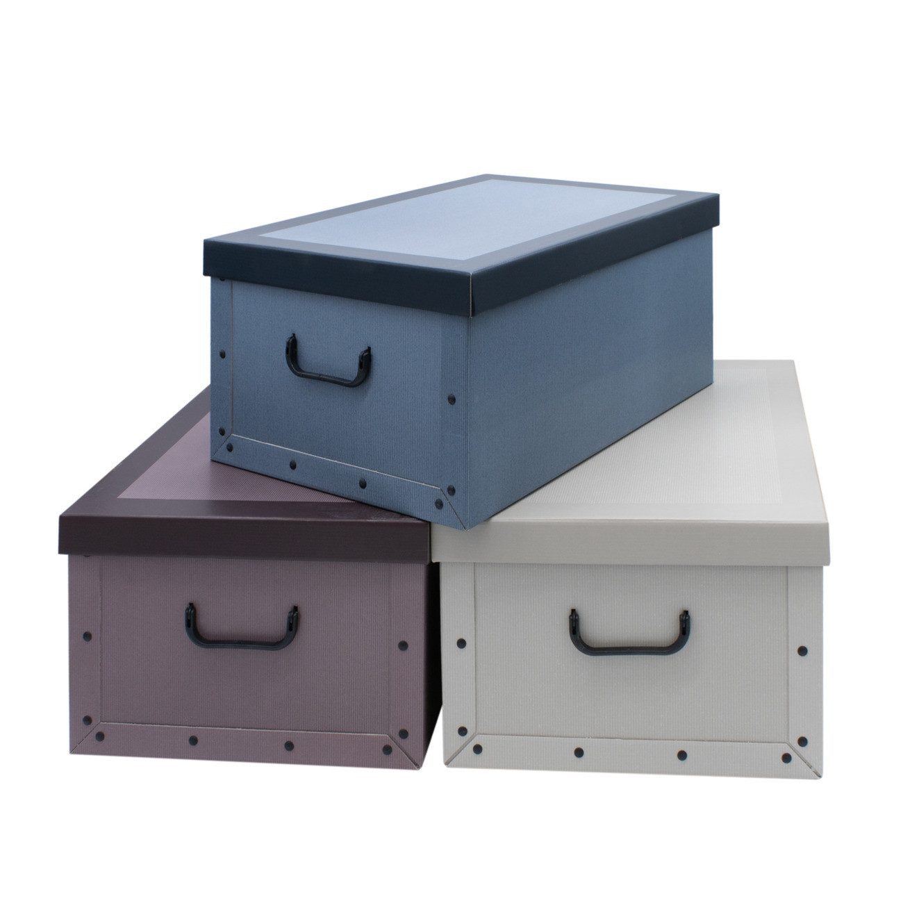 EBUY Aufbewahrungsbox Stapelbares dekoratives Geschenkbox-Set zur Aufbewahrung (1 St)