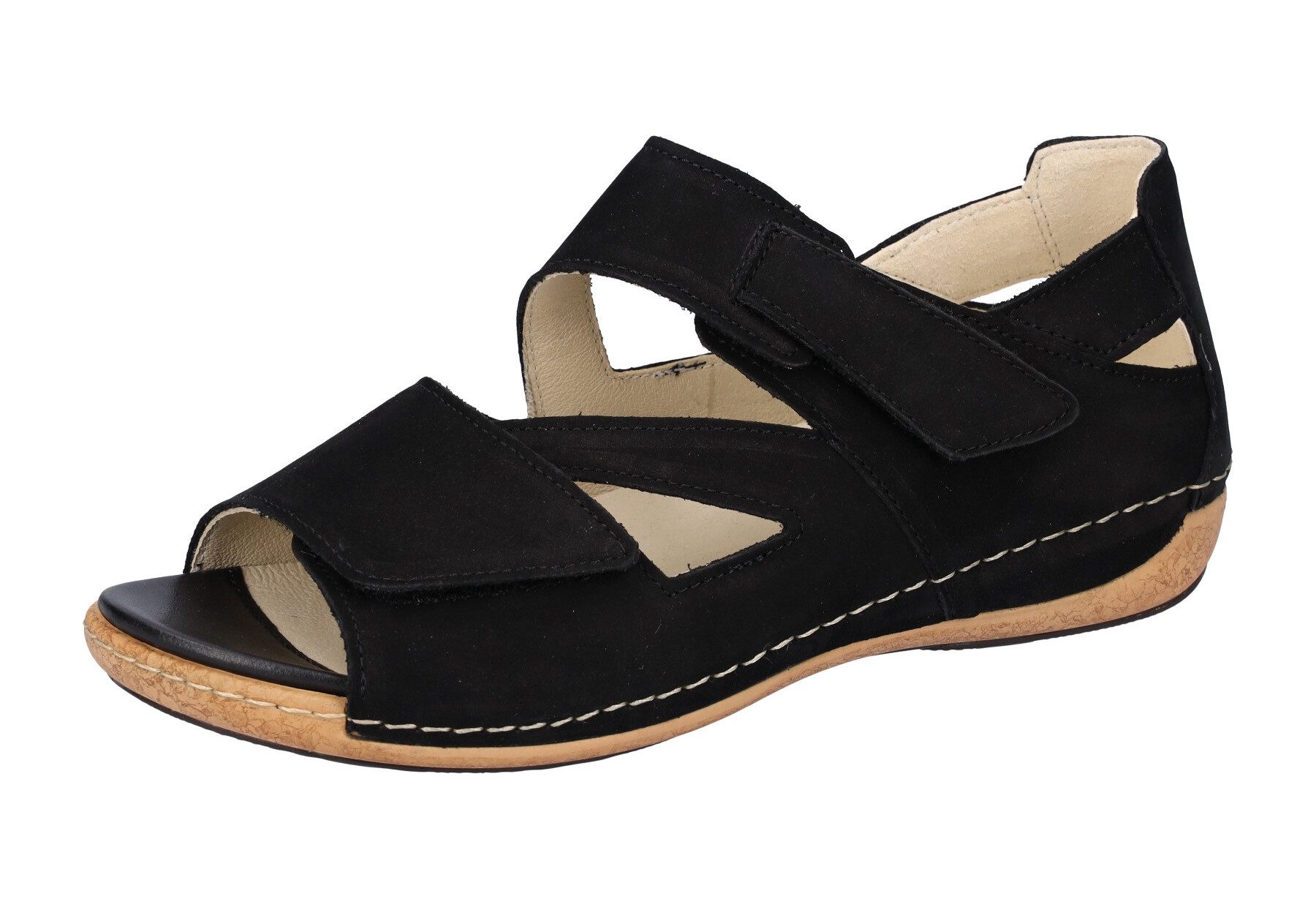 Waldläufer HELIETT Sandale, Keilsandalette, Sommerschuh, Komfortschuh, Klet günstig online kaufen