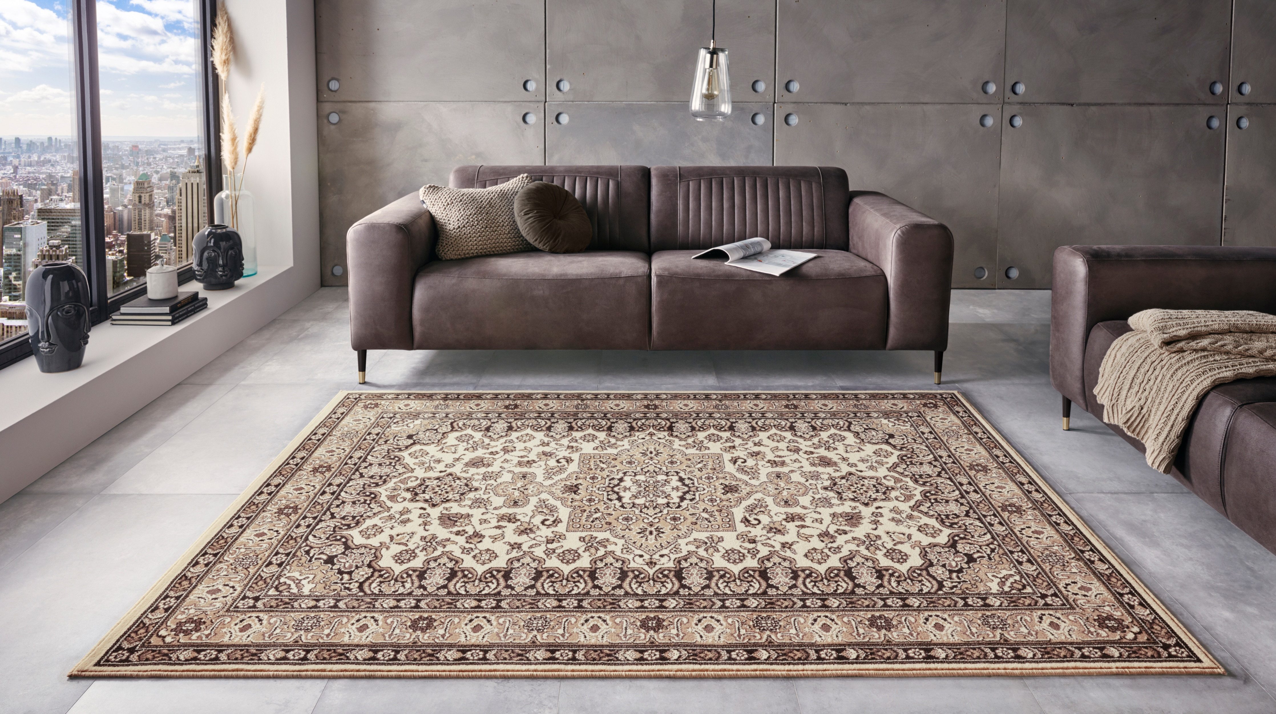 HANSE Home Teppich "Parun Täbriz" rechteckig 9 mm Höhe Kurzflor, Orient, Lä günstig online kaufen