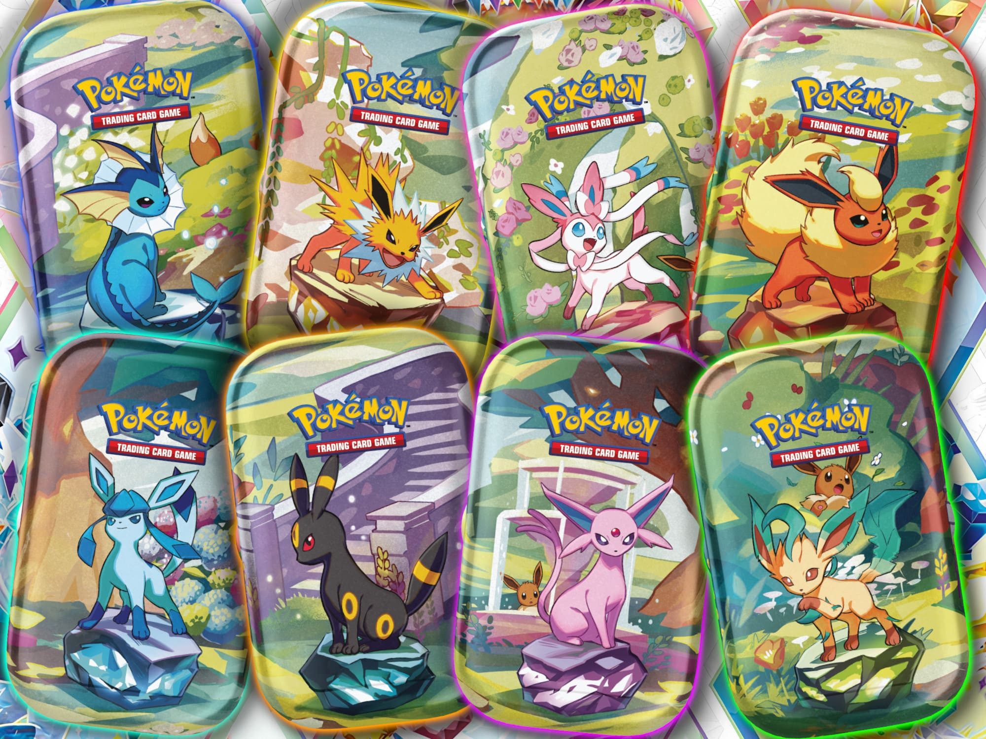 The Pokémon Company Sammelkarte Pokemon Karmesin & Purpur Prismatische Entwicklungen KP8.5 Mini Tin DE