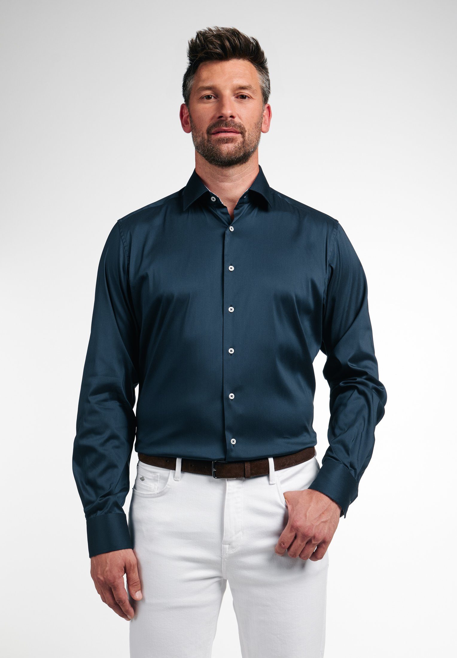 Eterna Langarmhemd MODERN FIT günstig online kaufen
