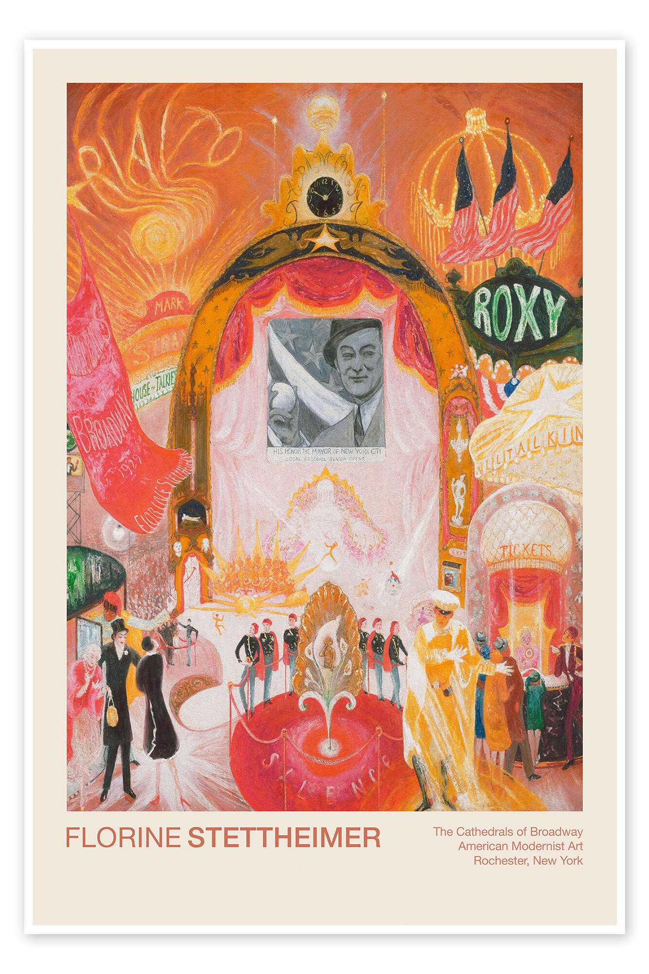Poster Florine Stettheimer