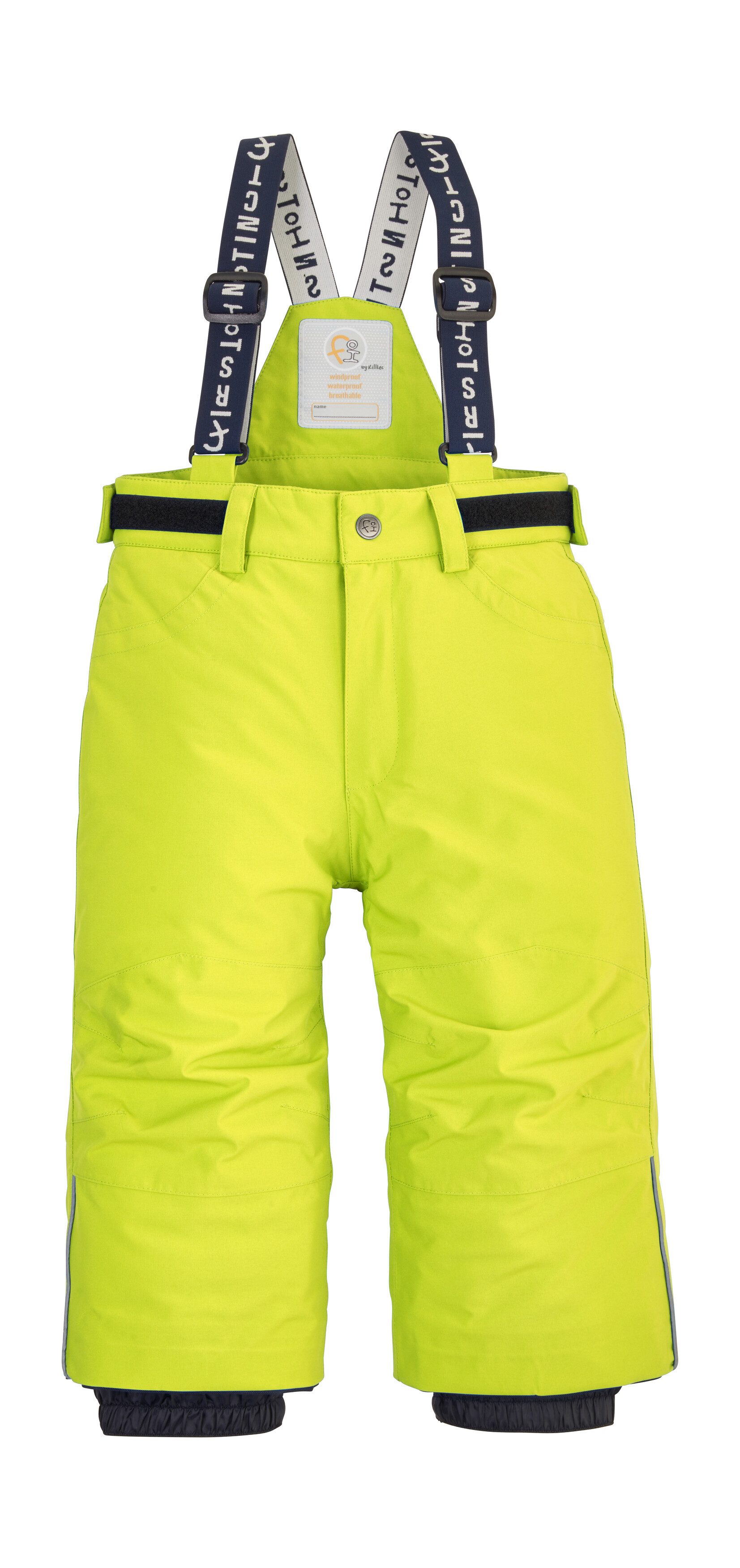 first instinct by killtec Skihose FISW 33 MNS SKI PNTS Wasserdichte Funktionshose mit Fleece, Schneefang und Grow-Up-Funktion