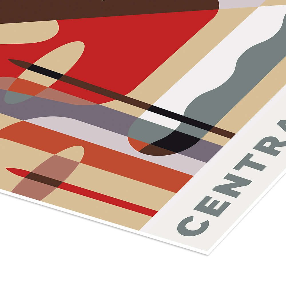 Posterlounge Wandbild Central Alps, Nigel Sandor, erhältlich als Poster, Leinwandbild, Wandsticker oder Acrylglasbild