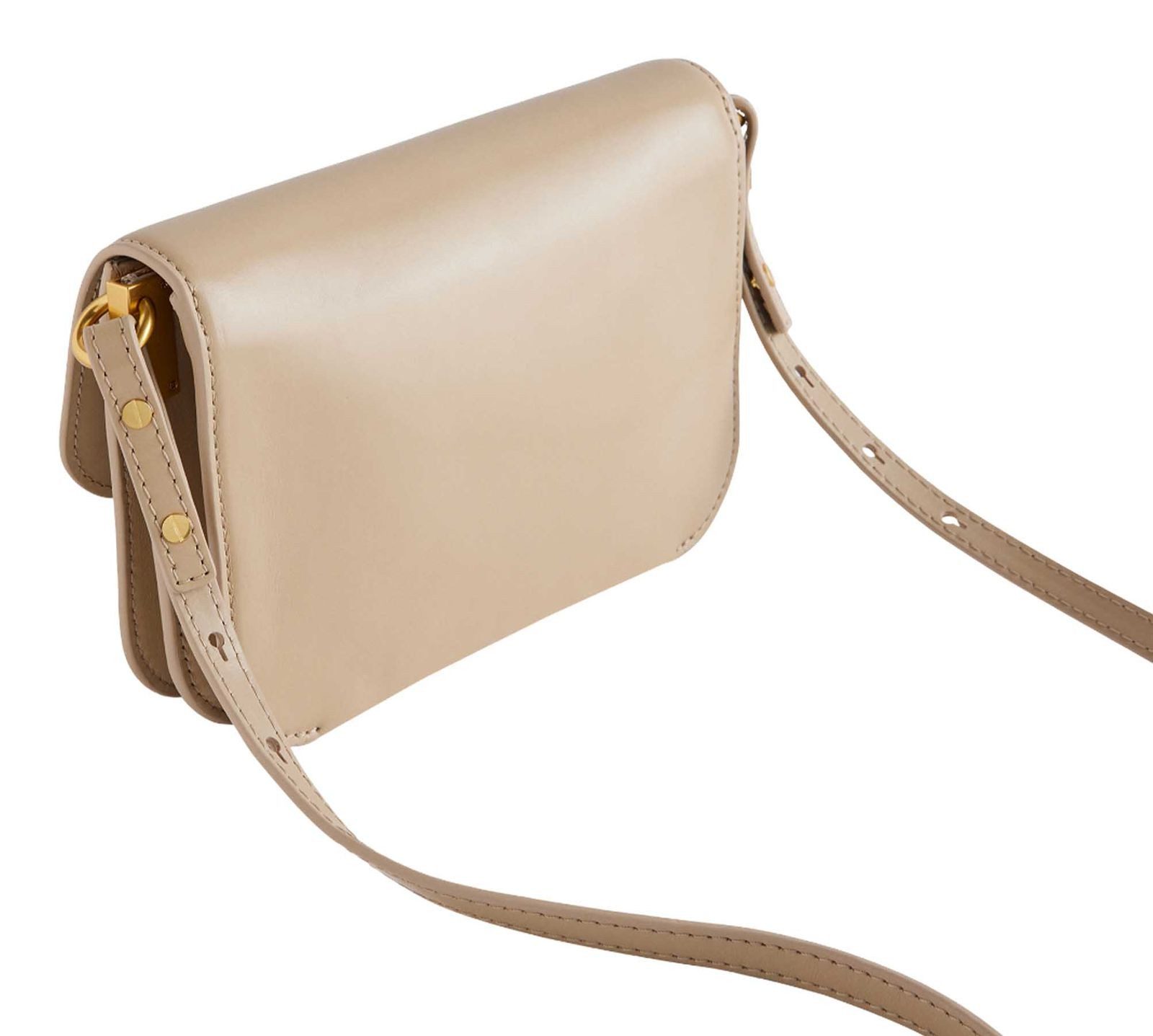 Ted Baker Umhängetasche Kkaysa Polished Leather Crossbody Bag, aus echtem Rindsleder