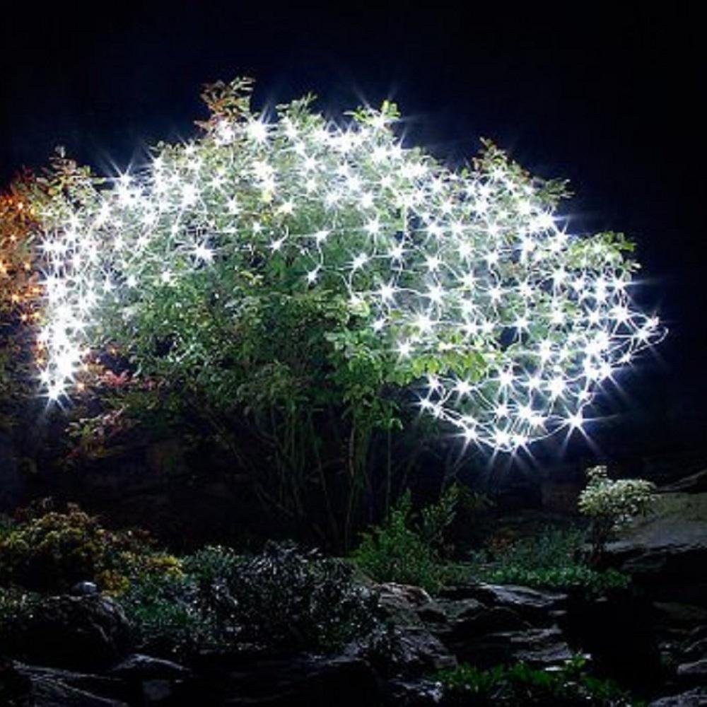 Nipach LED-Lichterkette BA11749 LED Lichternetz 100er kaltweiß 1,5x1,5m günstig online kaufen