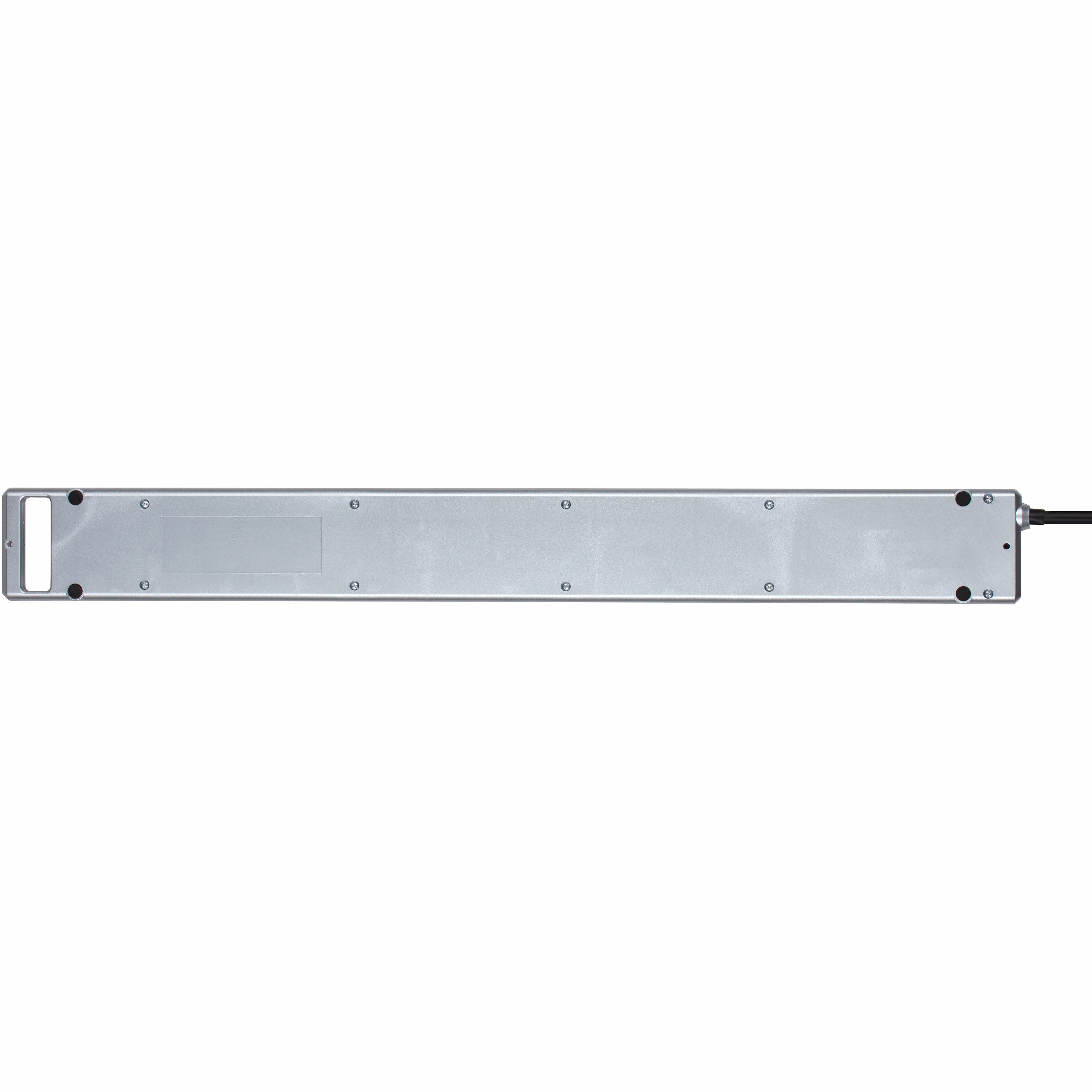 Brennenstuhl SuperSolid Steckdosenleiste, Überspannungsschutz, 2,5m Kabel, Schalter Steckdosenleiste 8-fach (Kabellänge 2.5 m) – Bild 4 von 5