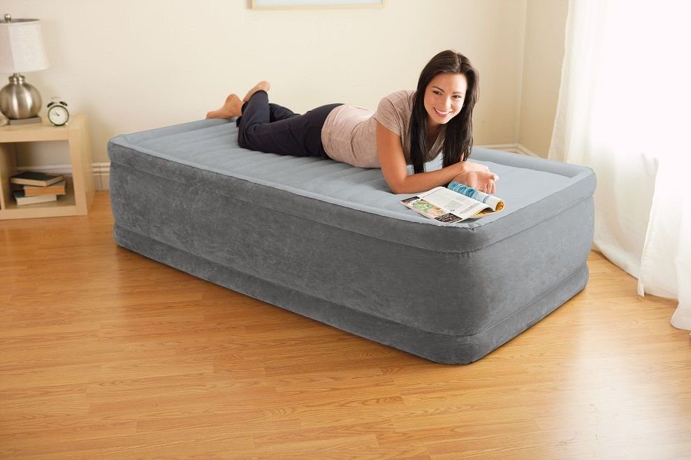 Intex Luftbett Intex 64412 Luftbett Pumpe Gästebett Luftmatratze 99x191x46 günstig online kaufen