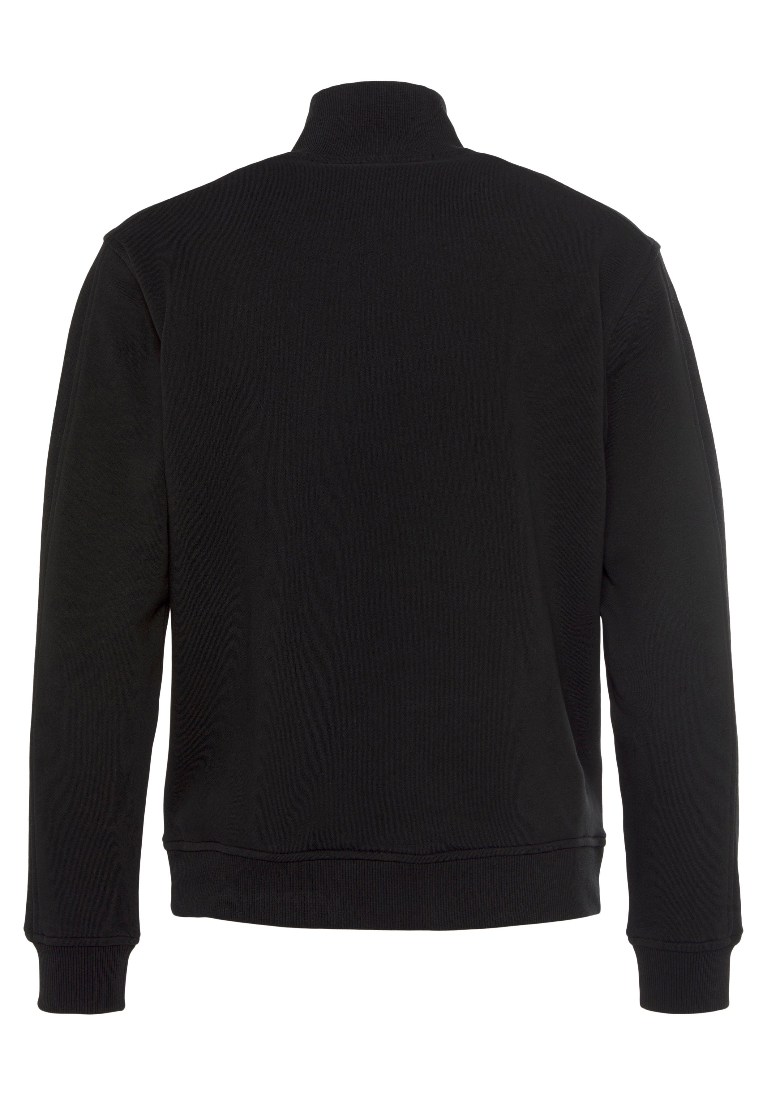 ORANGE Black Kontrasteinsätzen Z_Patch Sweater mit BOSS (1-tlg)