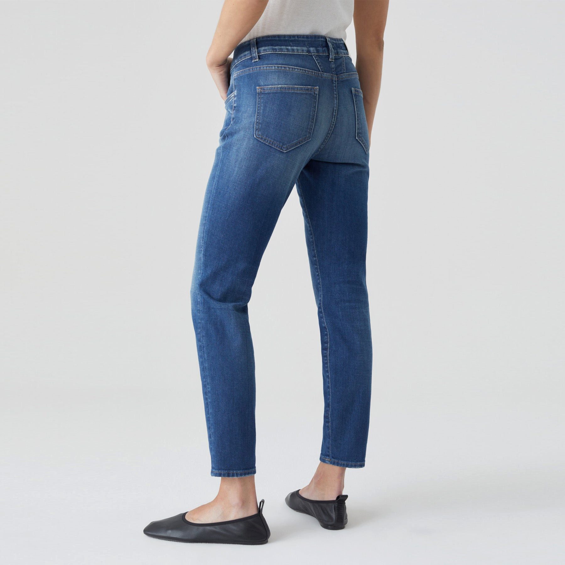 CLOSED 5-Pocket-Jeans CLOSED Jeans BAKER Mid Waist - Dark Blue