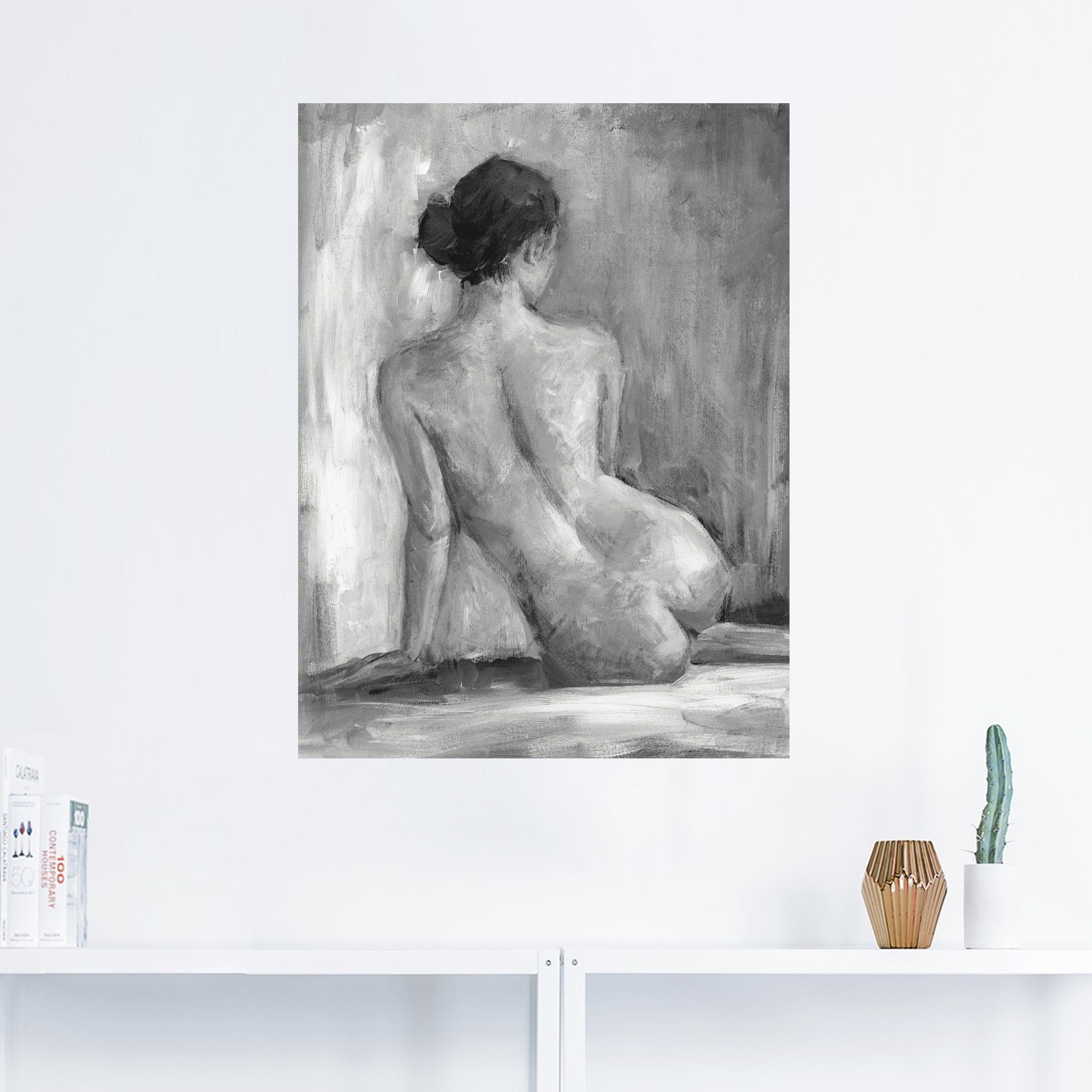 Artland Wandbild Figur in schwarz & günstig online kaufen